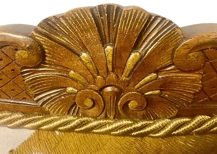 'Empress Carlota' 19th Century Antique French Chairs Reupholstered With Otomi Hand Embroidery - Set of 4 - Thumbnail 8