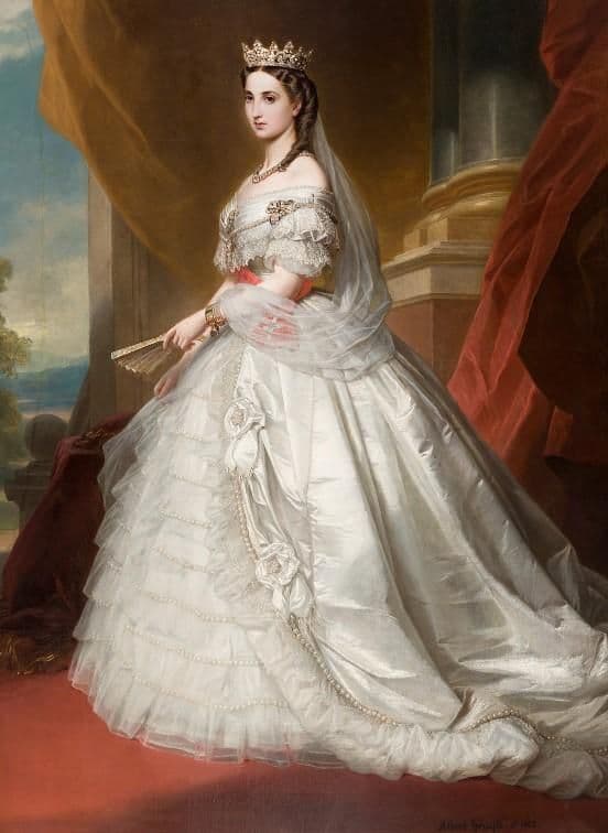 Late 20th Century Empress Carlota' Louis XV Large Fauteuil - Carved Walnut Reupholstered With Otomi Hand Embroidery and Leather - Thumbnail 13