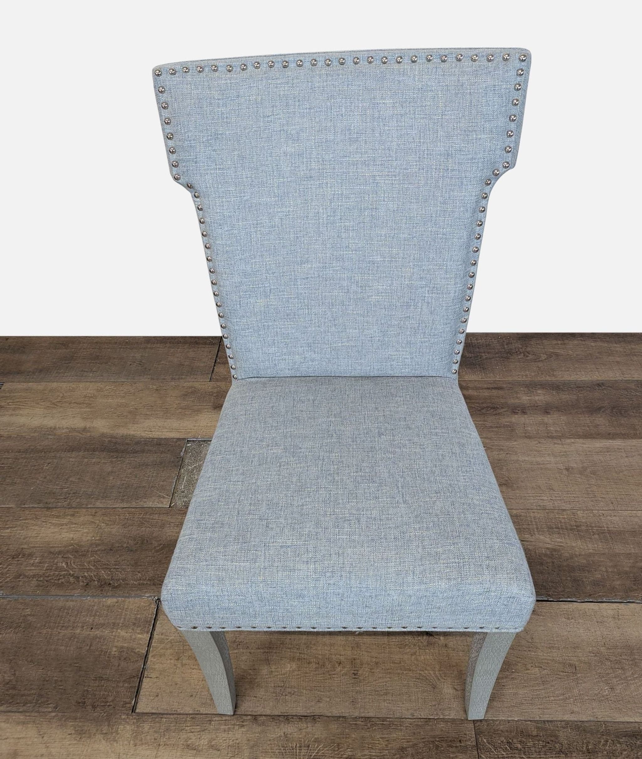 Upholstered Dining Chair with Nailhead Trim - Thumbnail 2