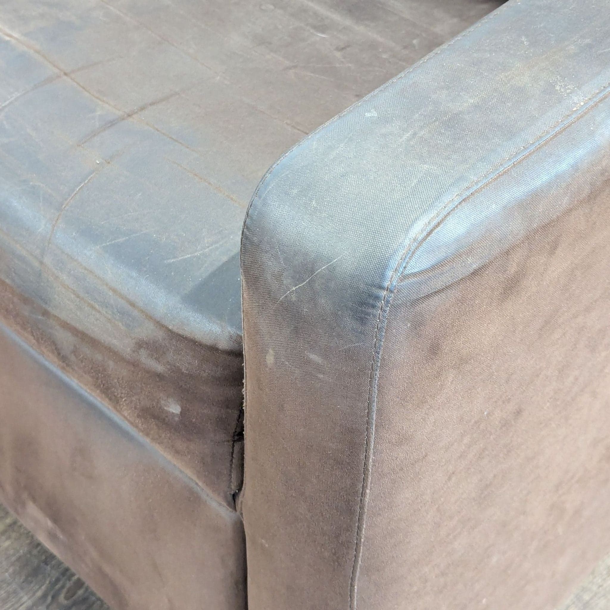 Monte Grano Brown Reclining/Gliding Lounge Chair with Pillow - Thumbnail 6