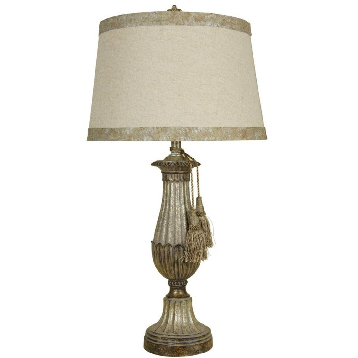 Champaign Finish Classic Table Lamp - Image 1