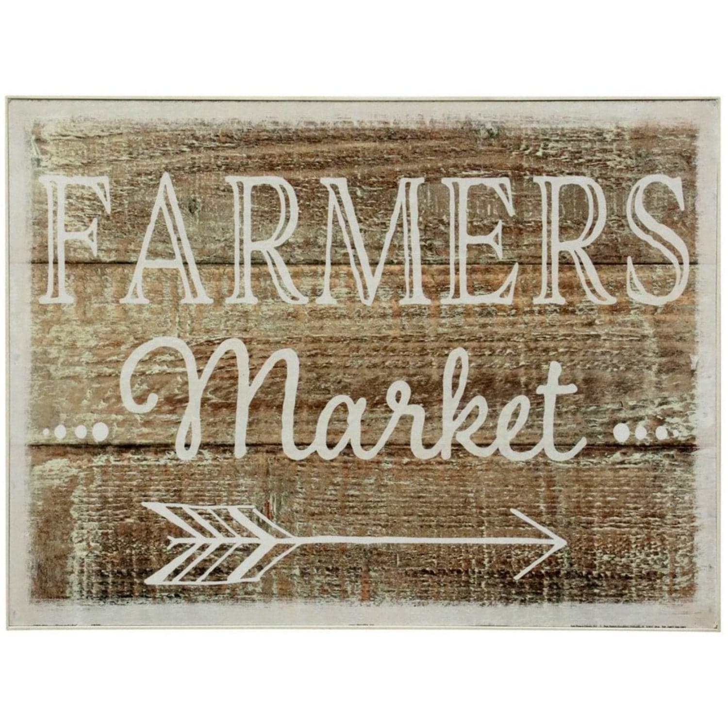 Farmers Market Color Washed Artwork - Image 1