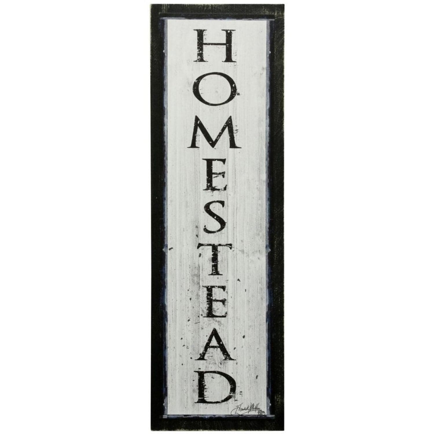 Homestead Color Washed Wood Artwork - Image 1