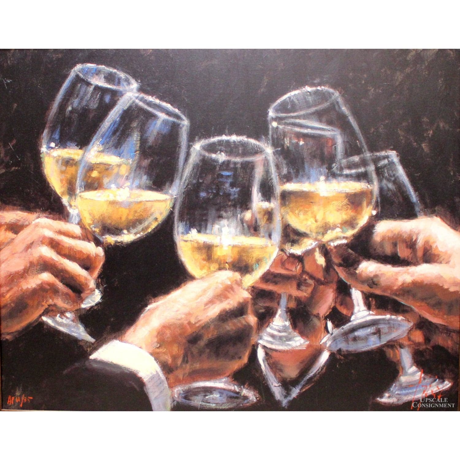 Framed Giclee on Canvas 'For A Better Life III' by Fabian Perez - Thumbnail 2