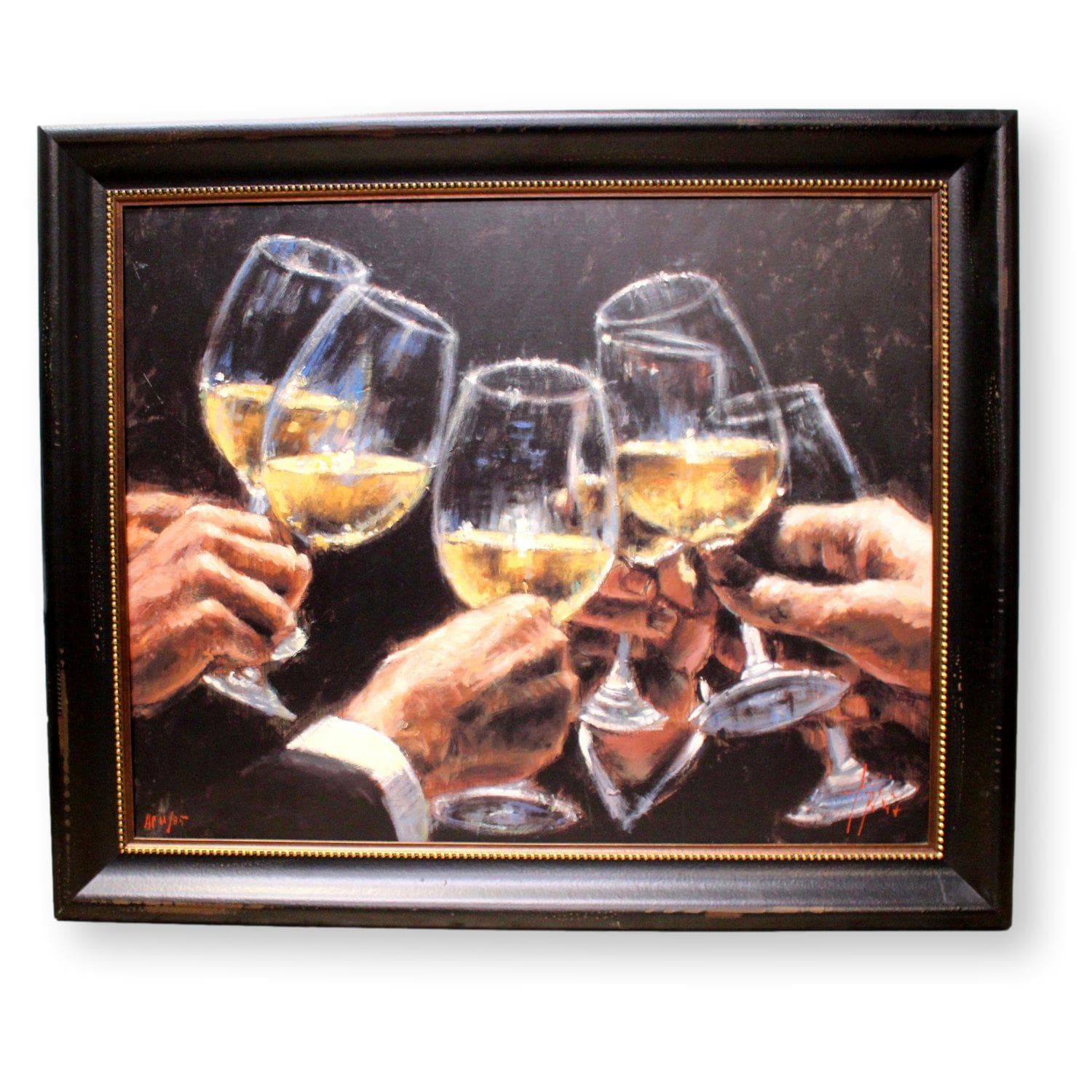 Framed Giclee on Canvas 'For A Better Life III' by Fabian Perez - Image 1