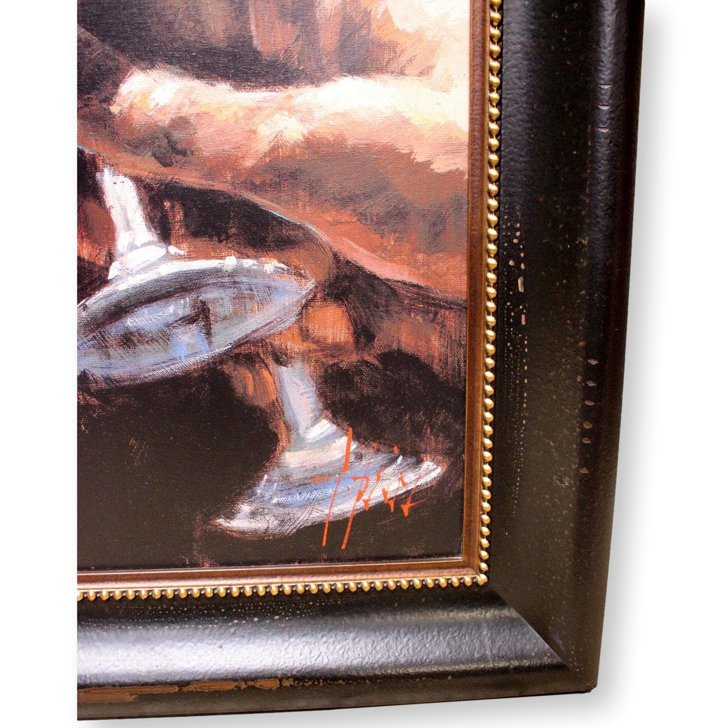 Framed Giclee on Canvas 'For A Better Life III' by Fabian Perez - Thumbnail 4