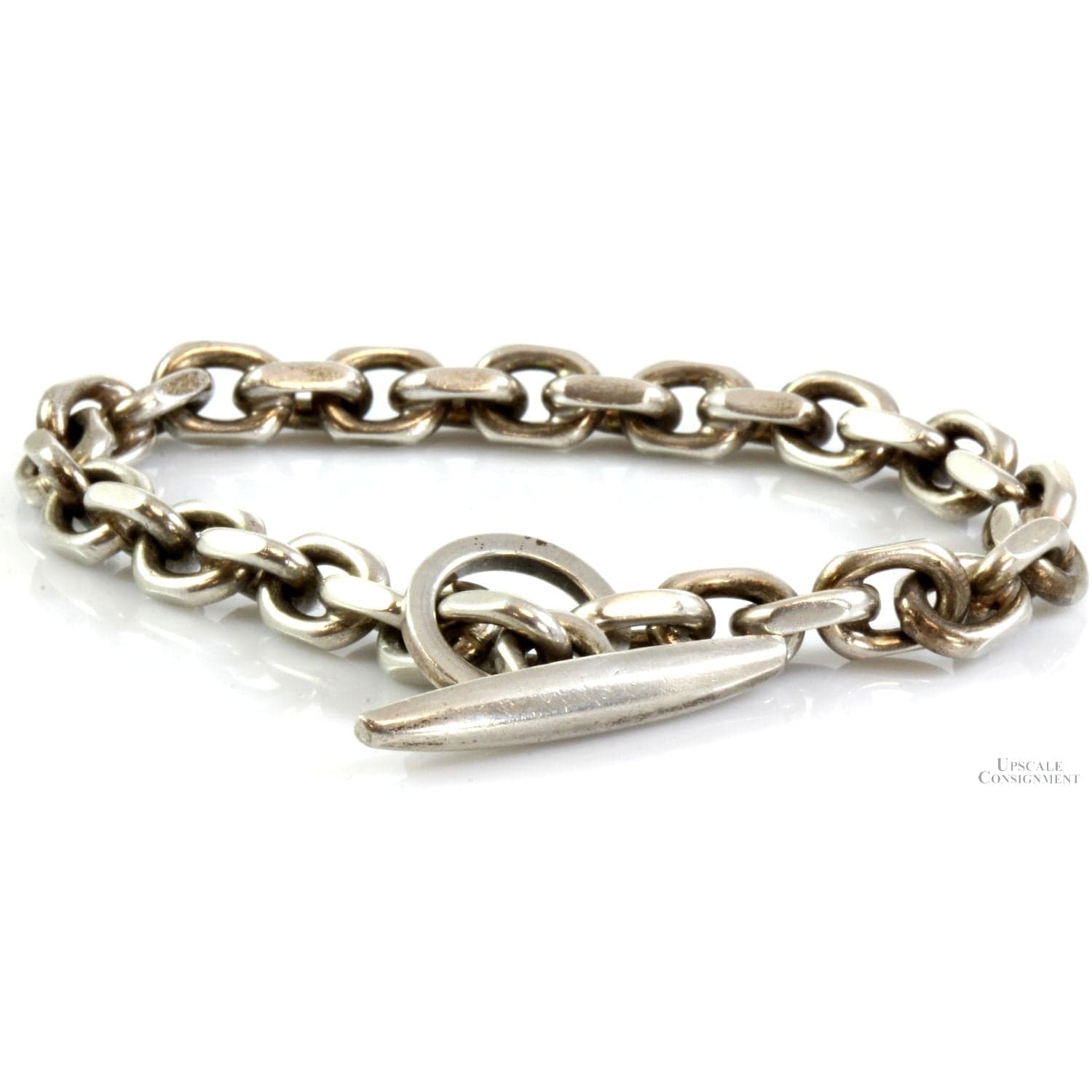 Vintage Danish Sterling Silver Bracelet by Bernhard Hertz – 41.32 Grams - 8" - Image 1