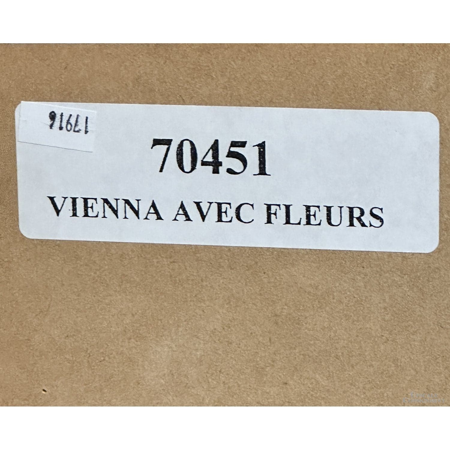 Framed Antique Bouquet Artwork ' Vienna Avec Fleurs' - Thumbnail 4