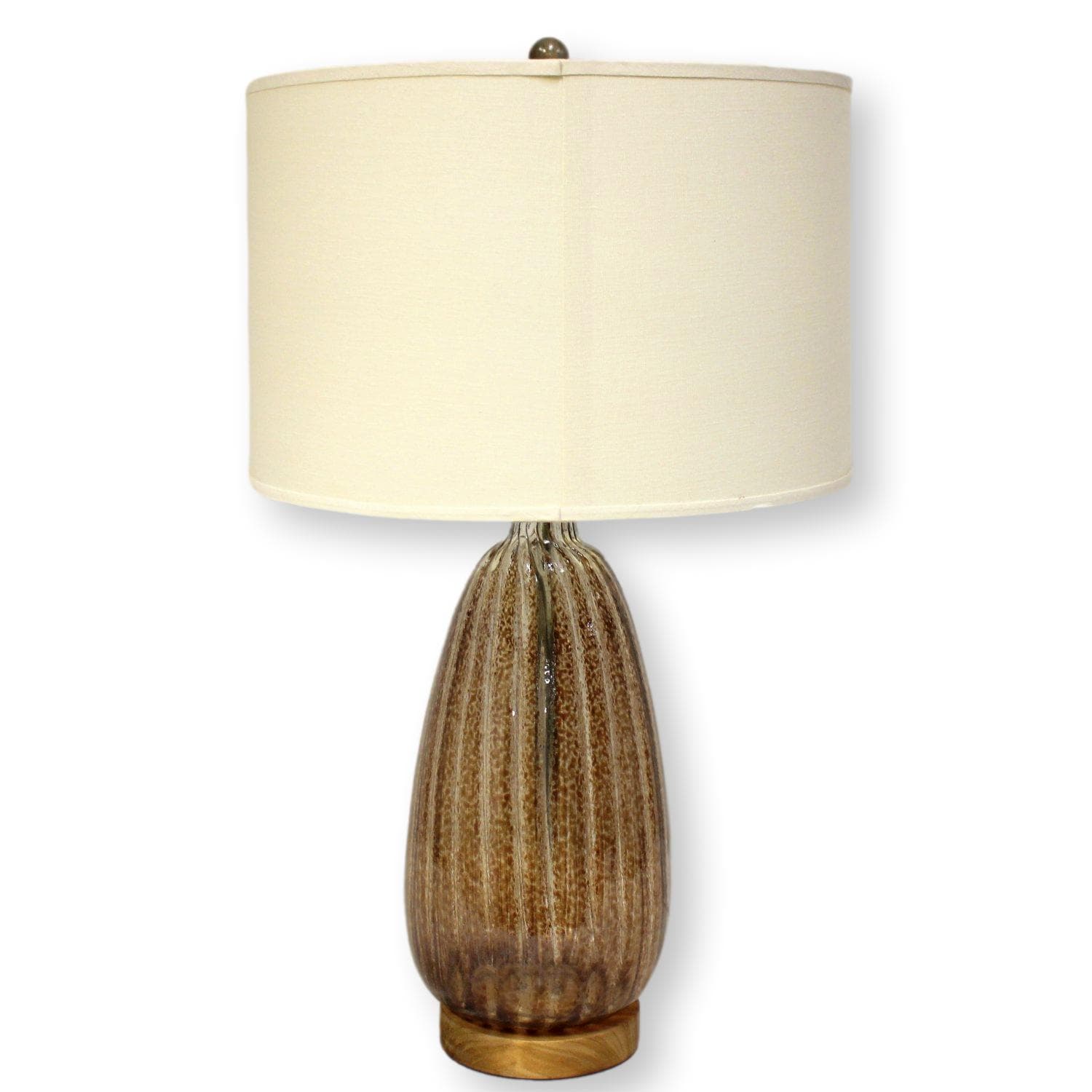 Quoizel Glass Table Lamp - Image 1