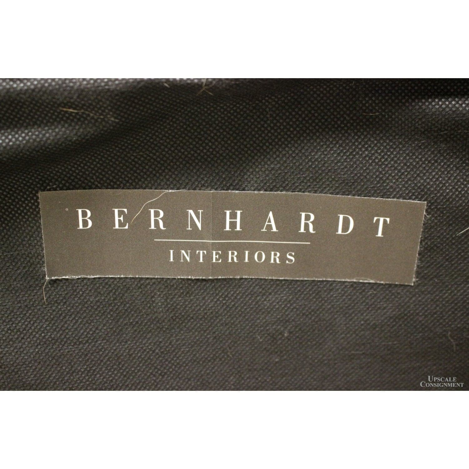 Bernhardt Gray Suede Cocktail Ottoman - Light Gray - Thumbnail 3