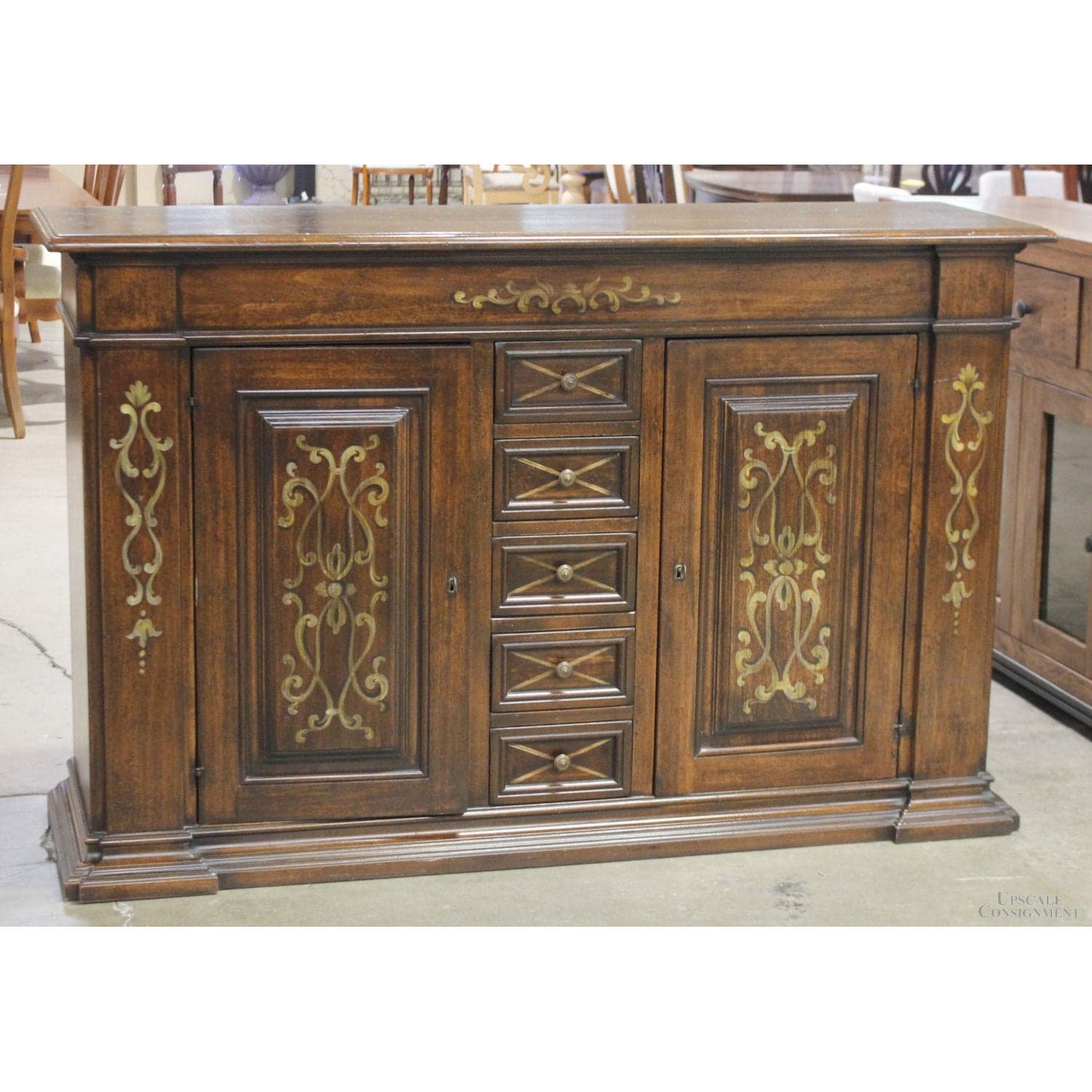 Arhaus Furniture Mahogany Sideboard - Mahogany - Thumbnail 2