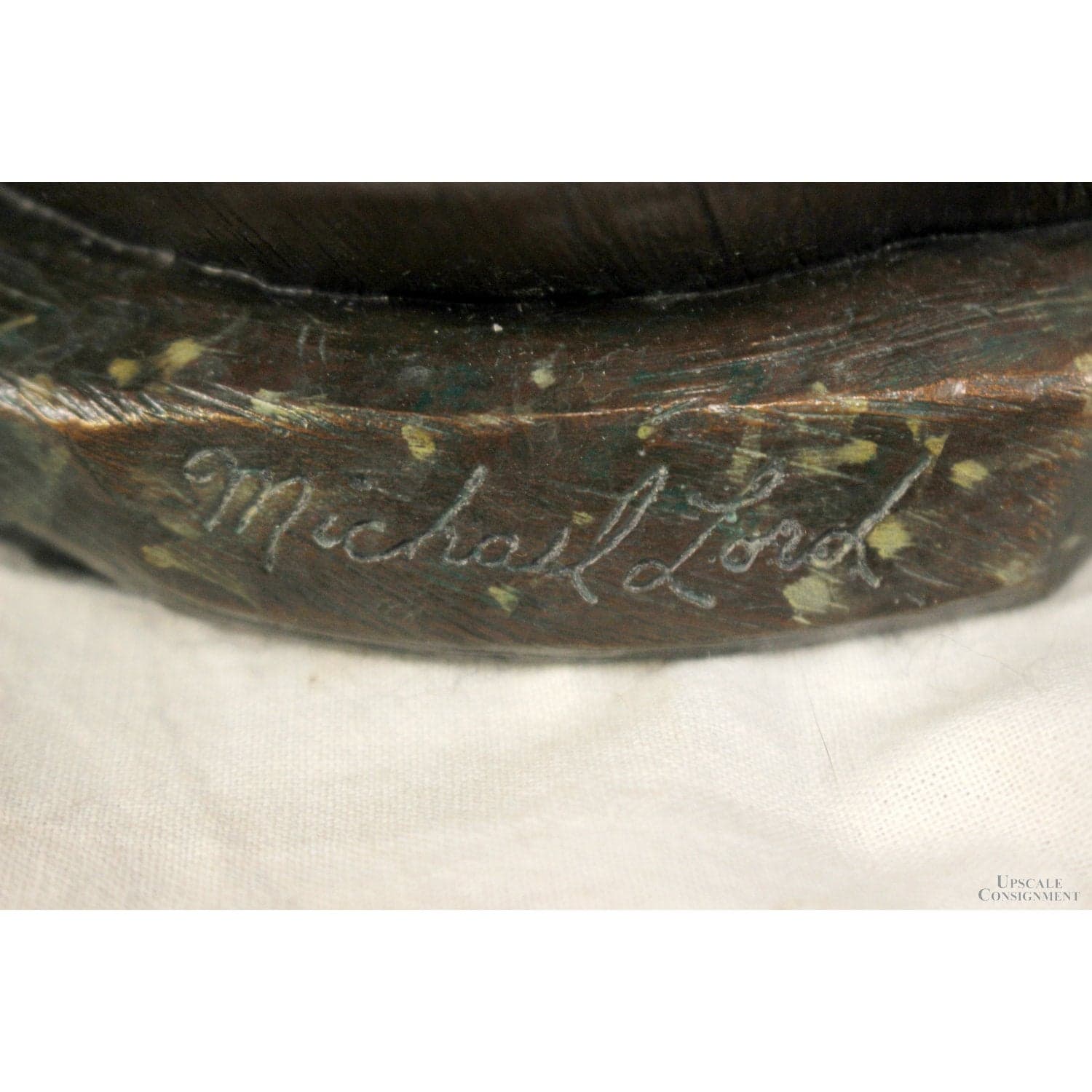 Original Bronze Sculpture 'Sleepy Grizzly' by Michael Lord - Thumbnail 4