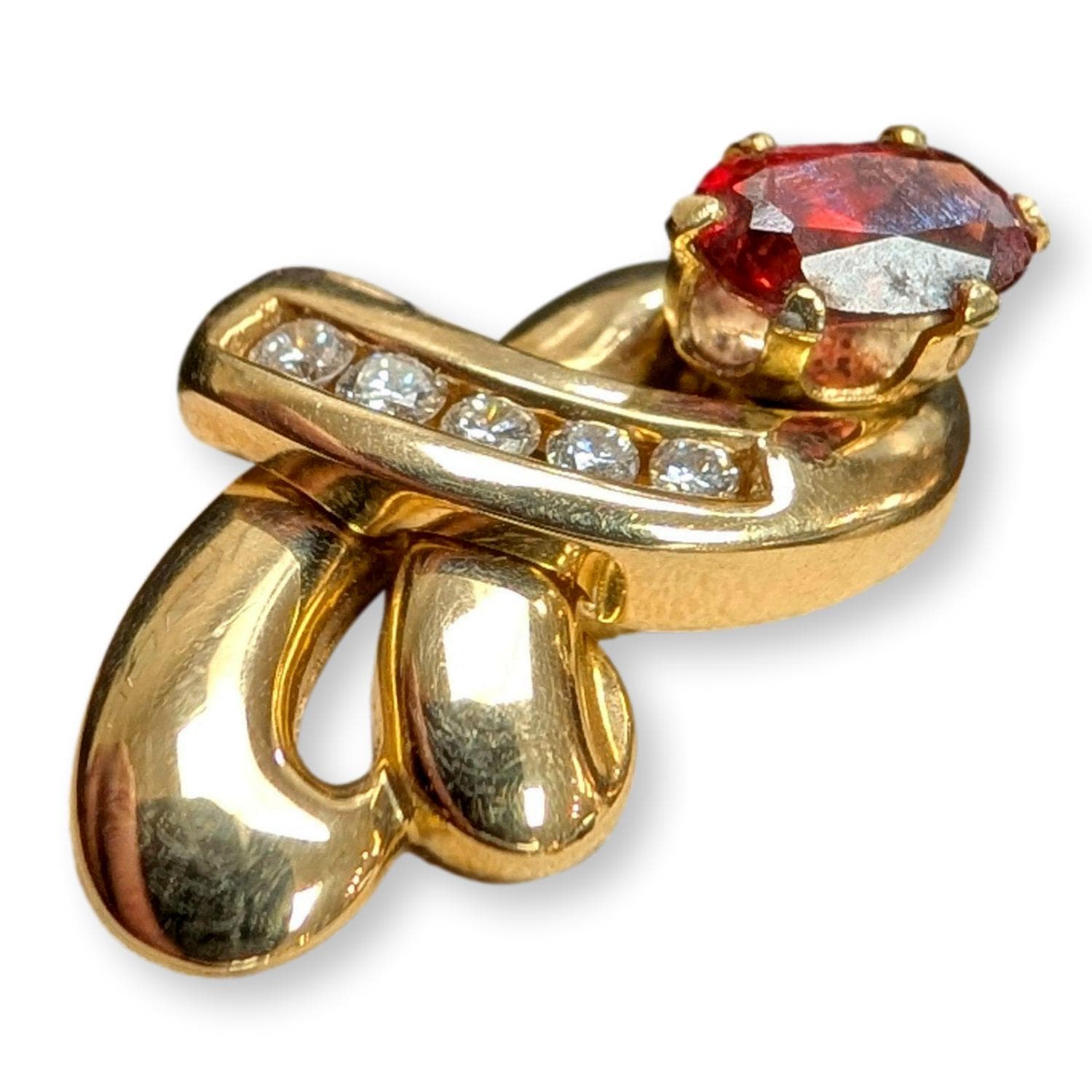 Double Pair of 14K Gold & .20ctw Diamond Nesting Earring Jackets - Thumbnail 3