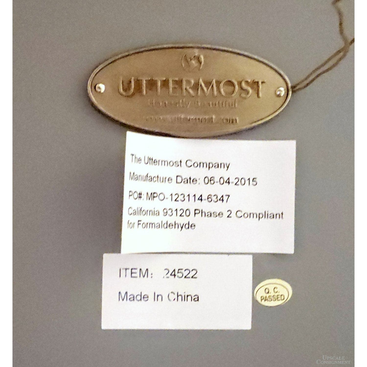 Uttermost Square Mirrored Coffee Table - Silver - Thumbnail 4