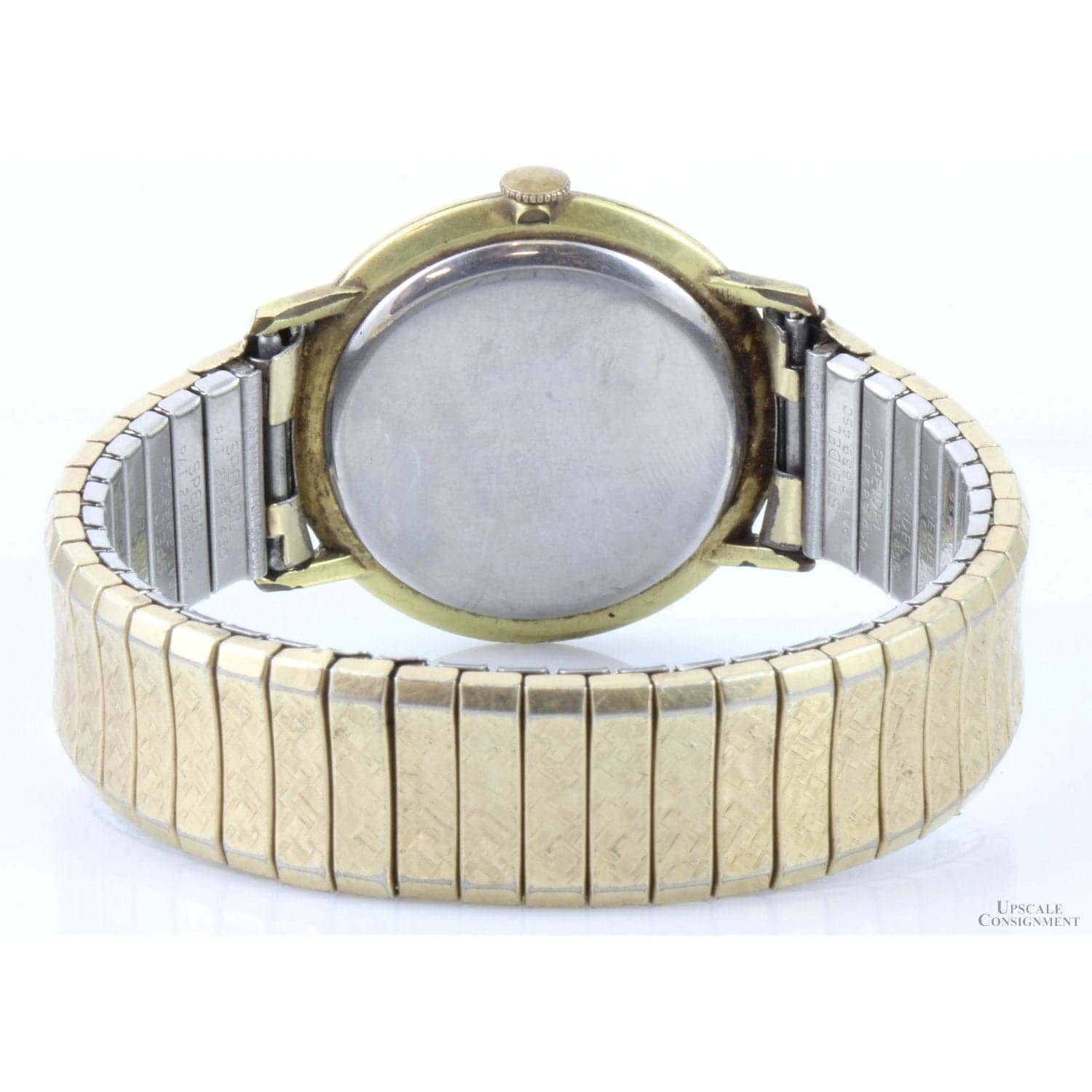 Self-Winding Mechanical 17J Swiss Men's Watch Stretchable Band - Size 7 - Thumbnail 2