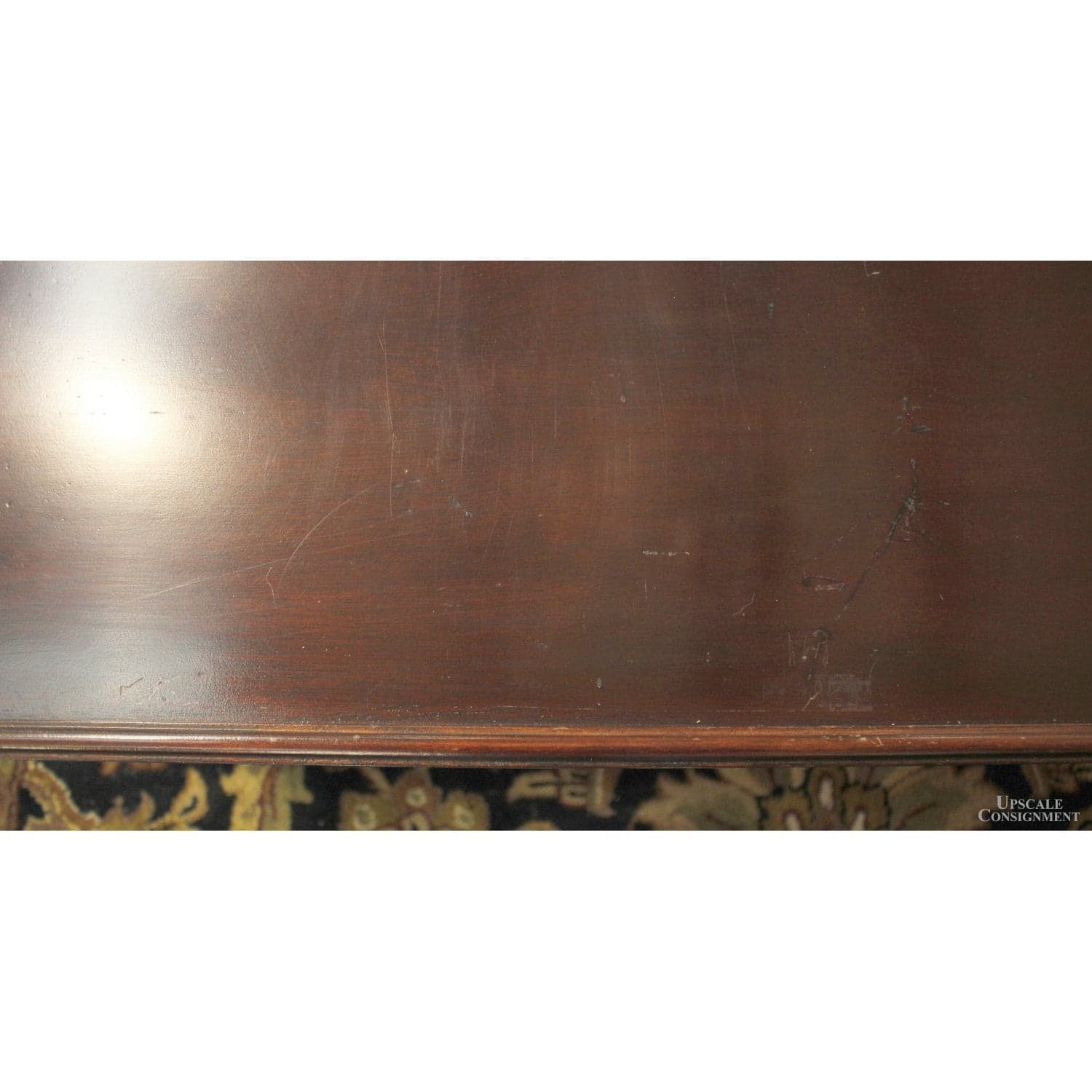 Tray Top Coffee Table - Dark Finish - Thumbnail 5