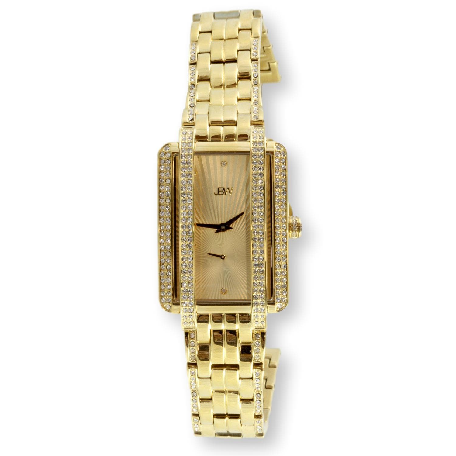 Ladies JBW Mink Stainless Steel Quartz Watch - Size 6.75 - 7 (+ 2 extra links) - Image 1