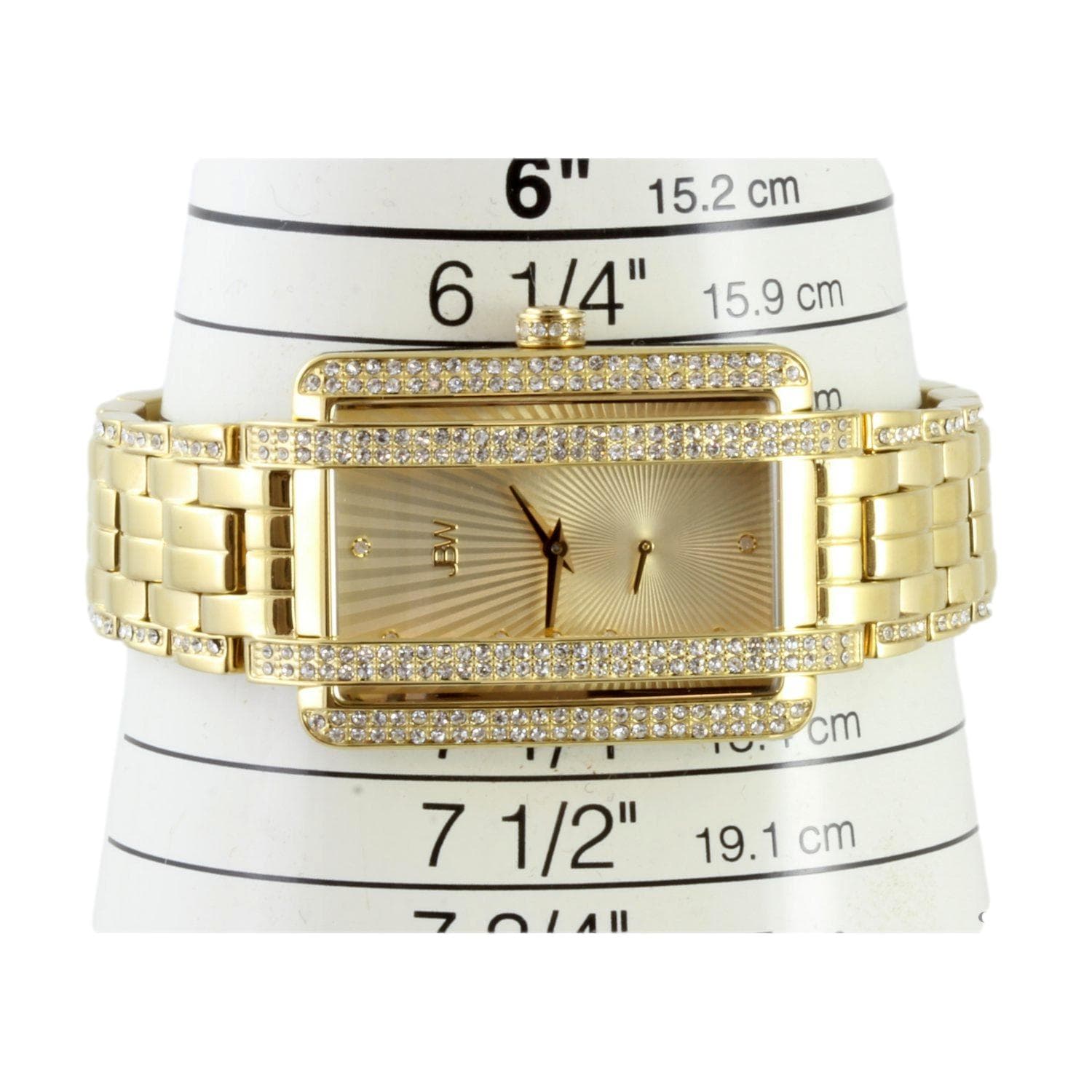 Ladies JBW Mink Stainless Steel Quartz Watch - Size 6.75 - 7 (+ 2 extra links) - Thumbnail 8