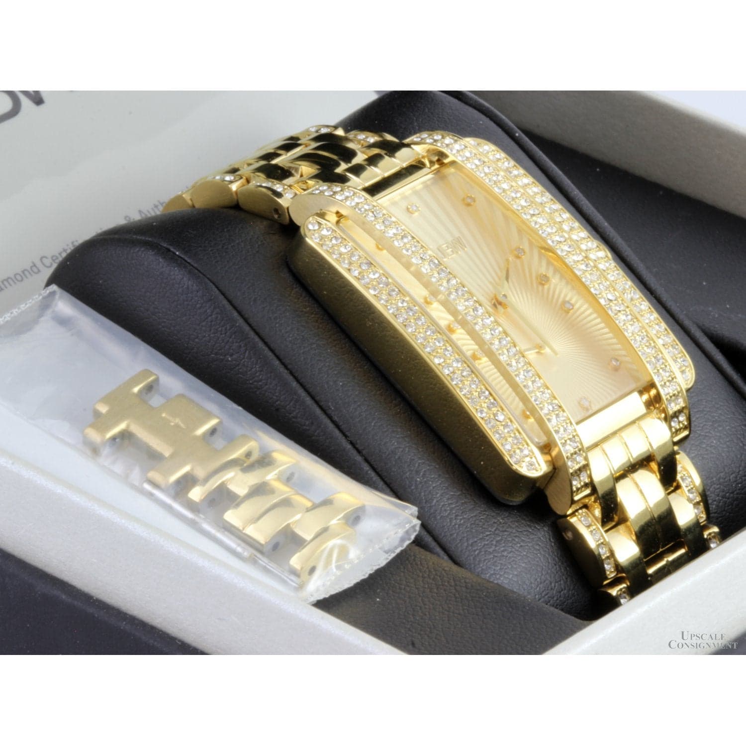 Ladies JBW Mink Stainless Steel Quartz Watch - Size 6.75 - 7 (+ 2 extra links) - Thumbnail 5