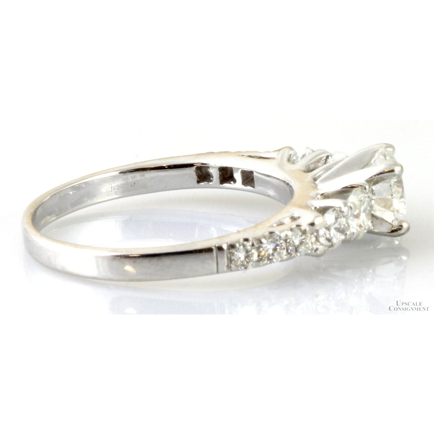 .71ct Diamond 14K Engagement Ring - GIA Report - Size 6 - Thumbnail 5