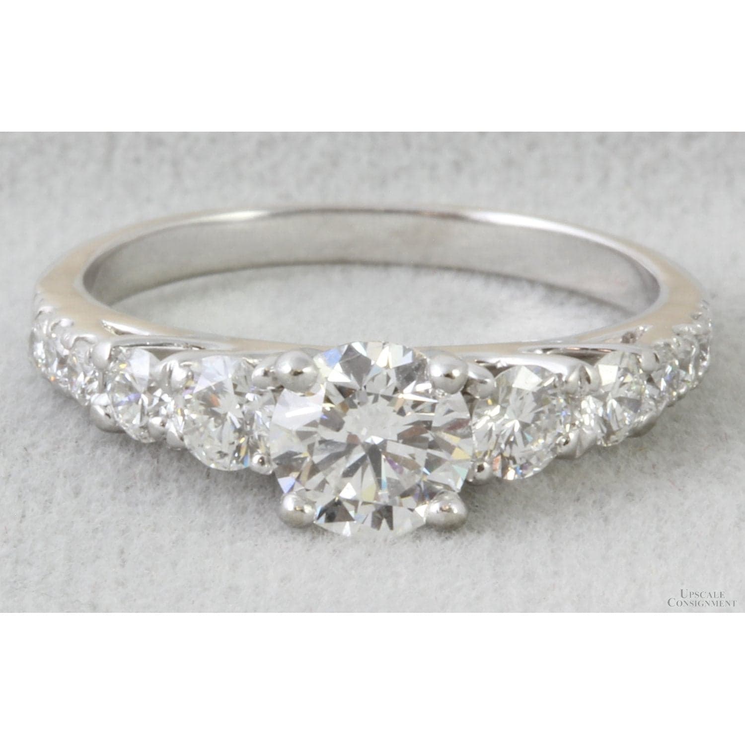 .71ct Diamond 14K Engagement Ring - GIA Report - Size 6 - Thumbnail 2