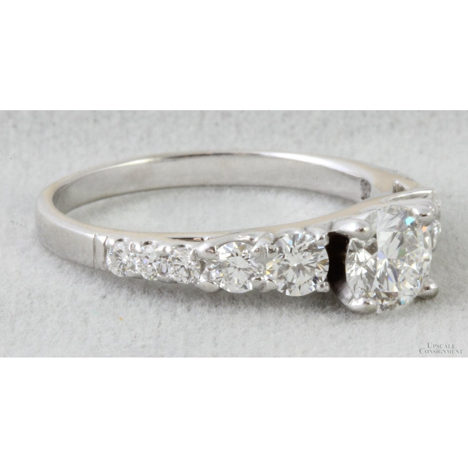 .71ct Diamond 14K Engagement Ring - GIA Report - Size 6 - Thumbnail 4