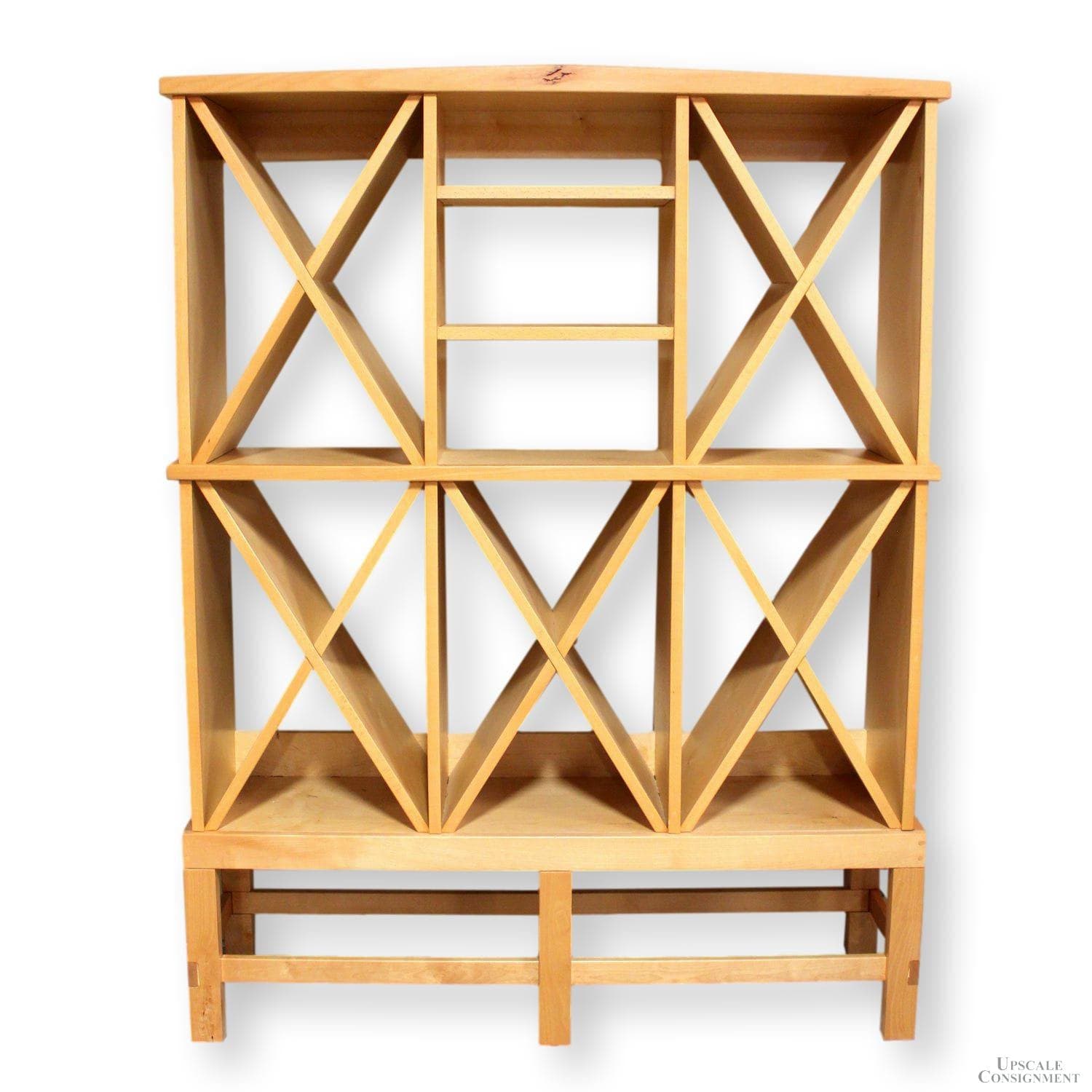 Light Wood Wine Rack - Image 1