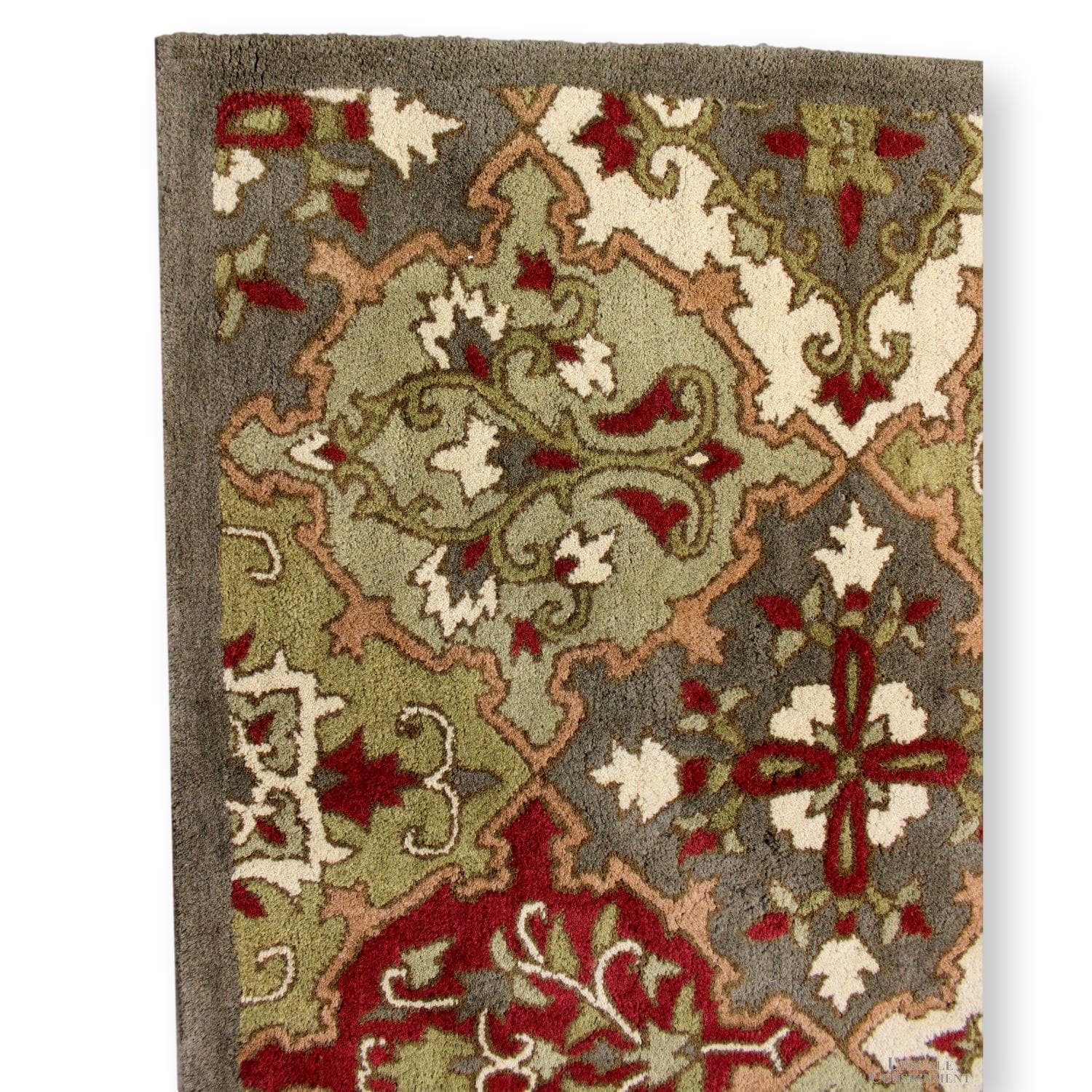 Lifestyle Collection 5' X 8' Print Wool Area Rug - Thumbnail 2