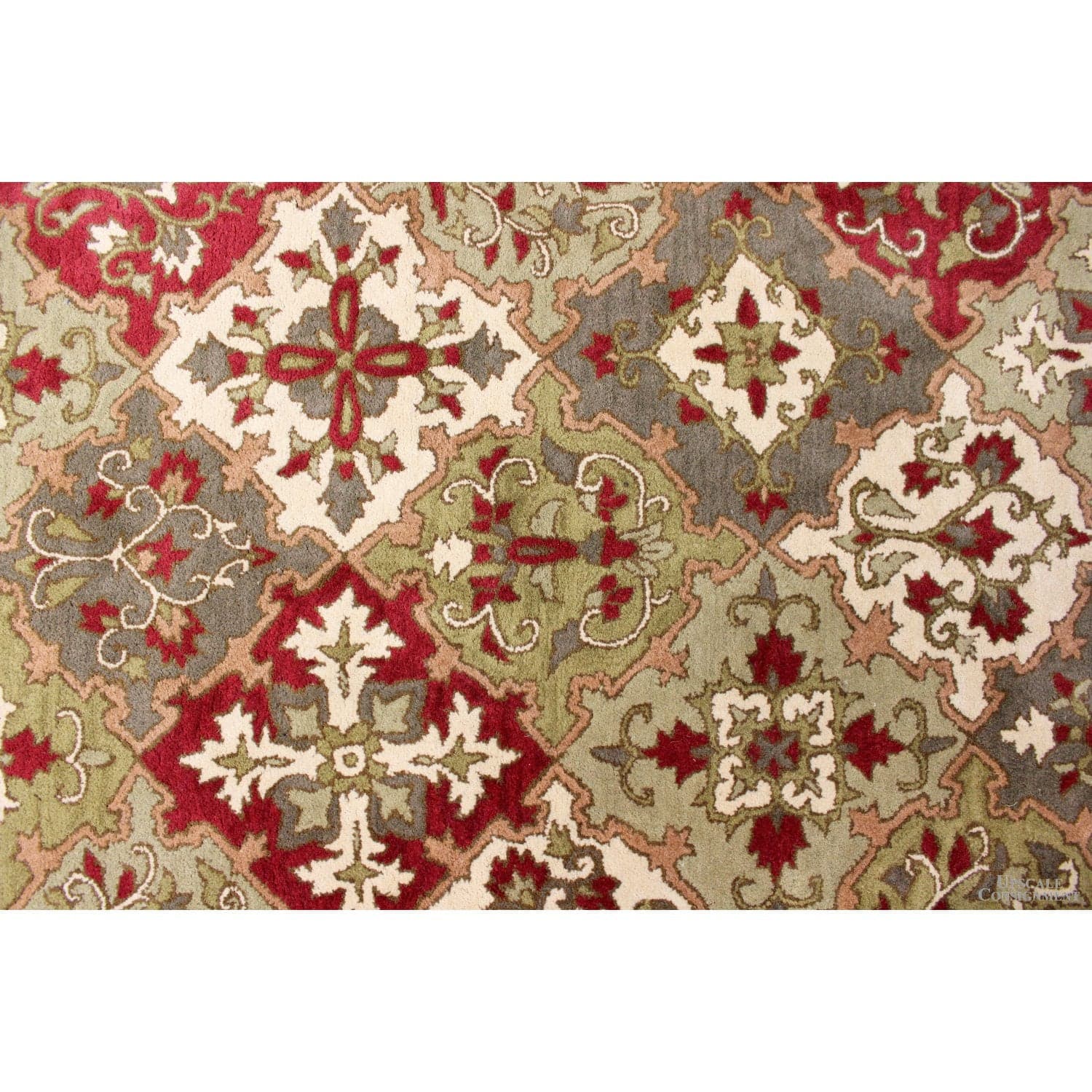 Lifestyle Collection 5' X 8' Print Wool Area Rug - Thumbnail 3