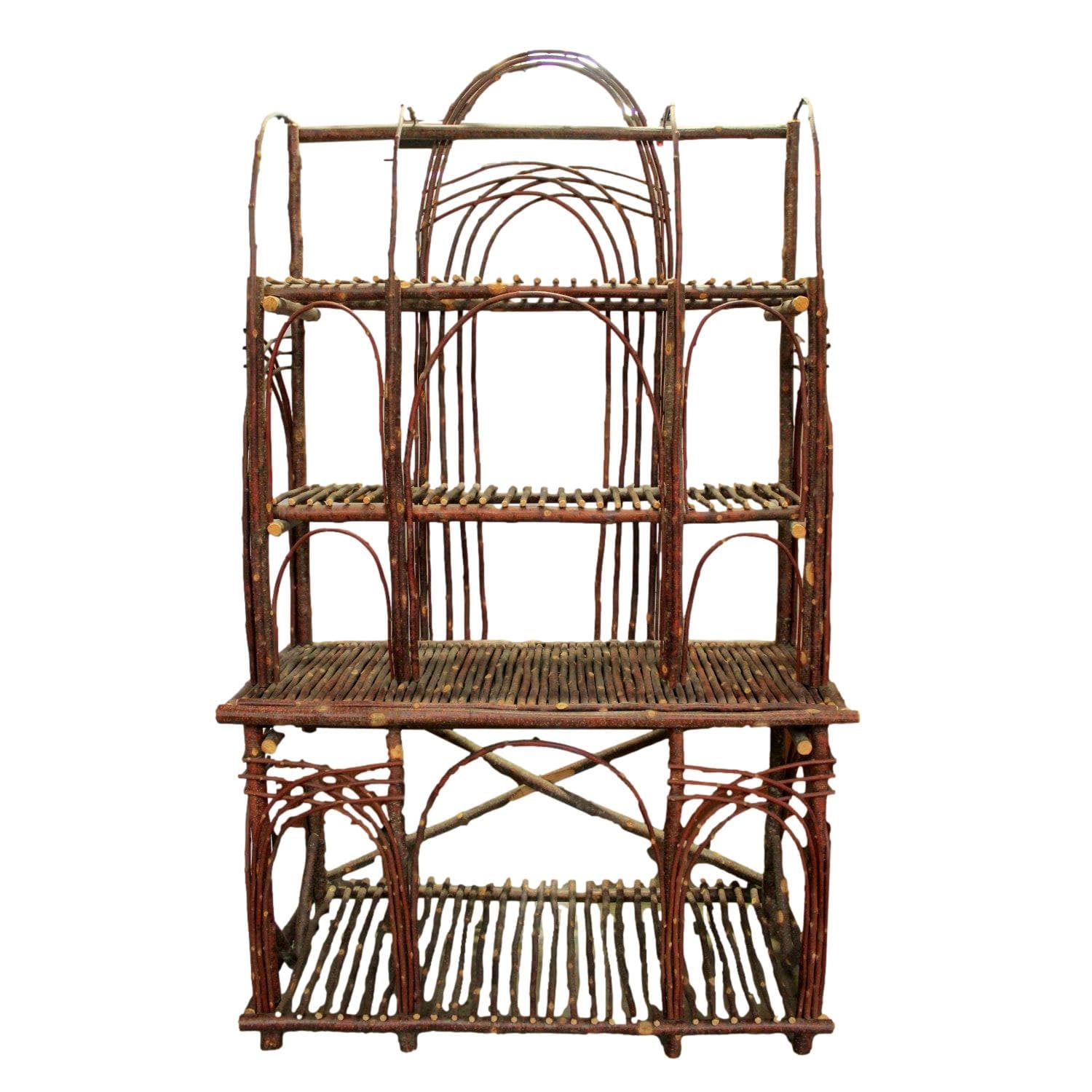 Rustic Handmade Etagere - Image 1