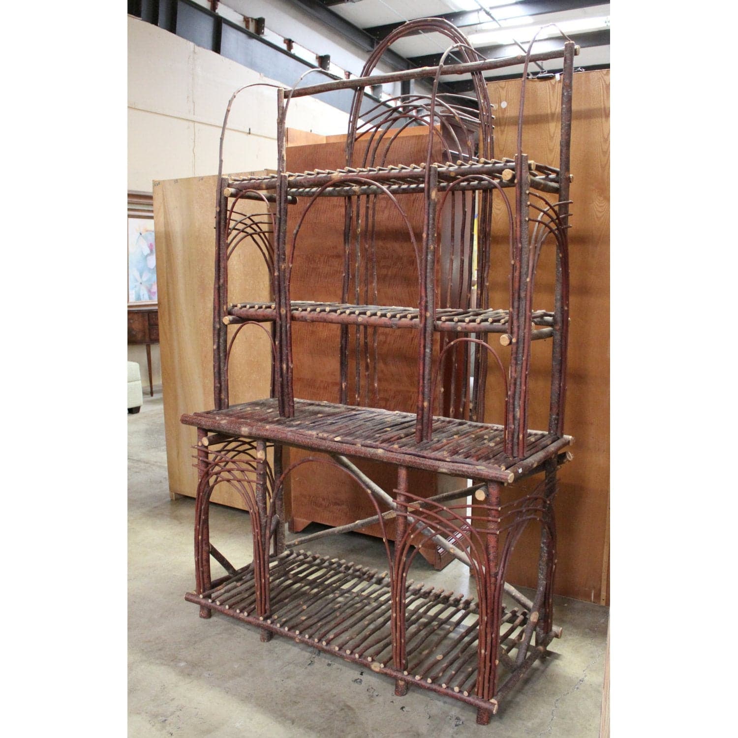 Rustic Handmade Etagere - Thumbnail 3