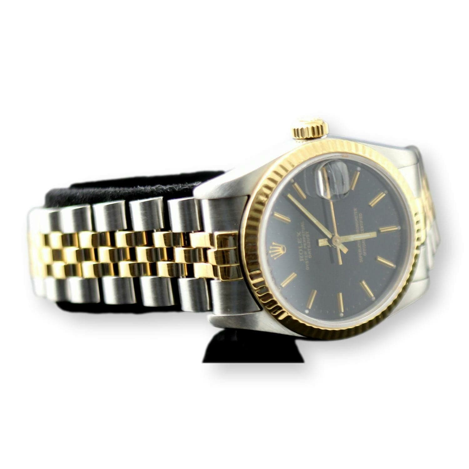 Rolex Oyster Perpetual Lady Datejust 18K Two-Tone Automatic Watch - Default Title / Size 6.5 - Thumbnail 4