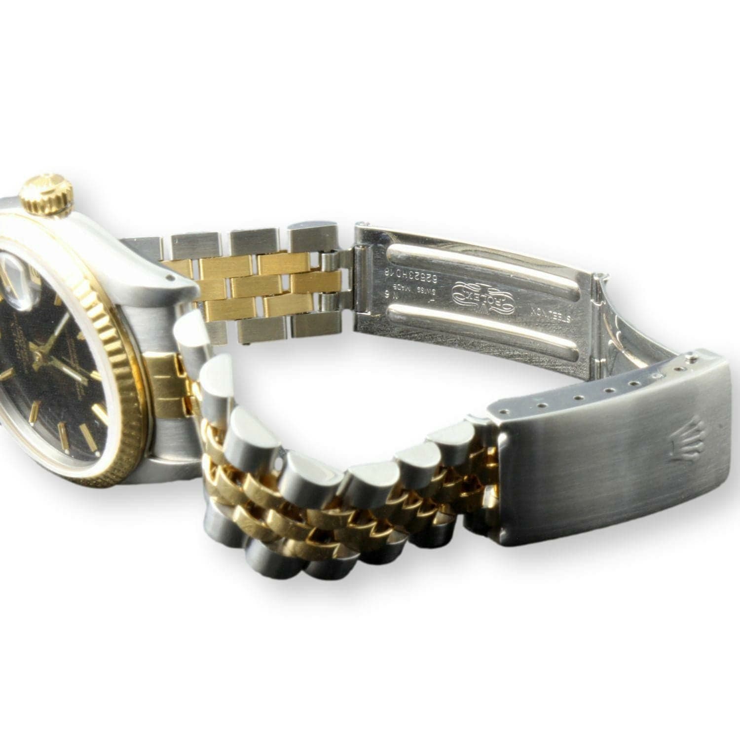 Rolex Oyster Perpetual Lady Datejust 18K Two-Tone Automatic Watch - Default Title / Size 6.5 - Thumbnail 8