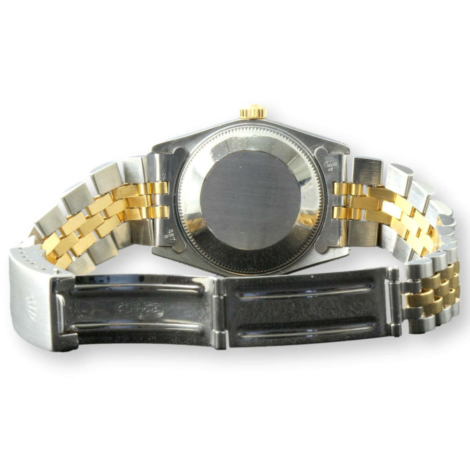 Rolex Oyster Perpetual Lady Datejust 18K Two-Tone Automatic Watch - Default Title / Size 6.5 - Thumbnail 7