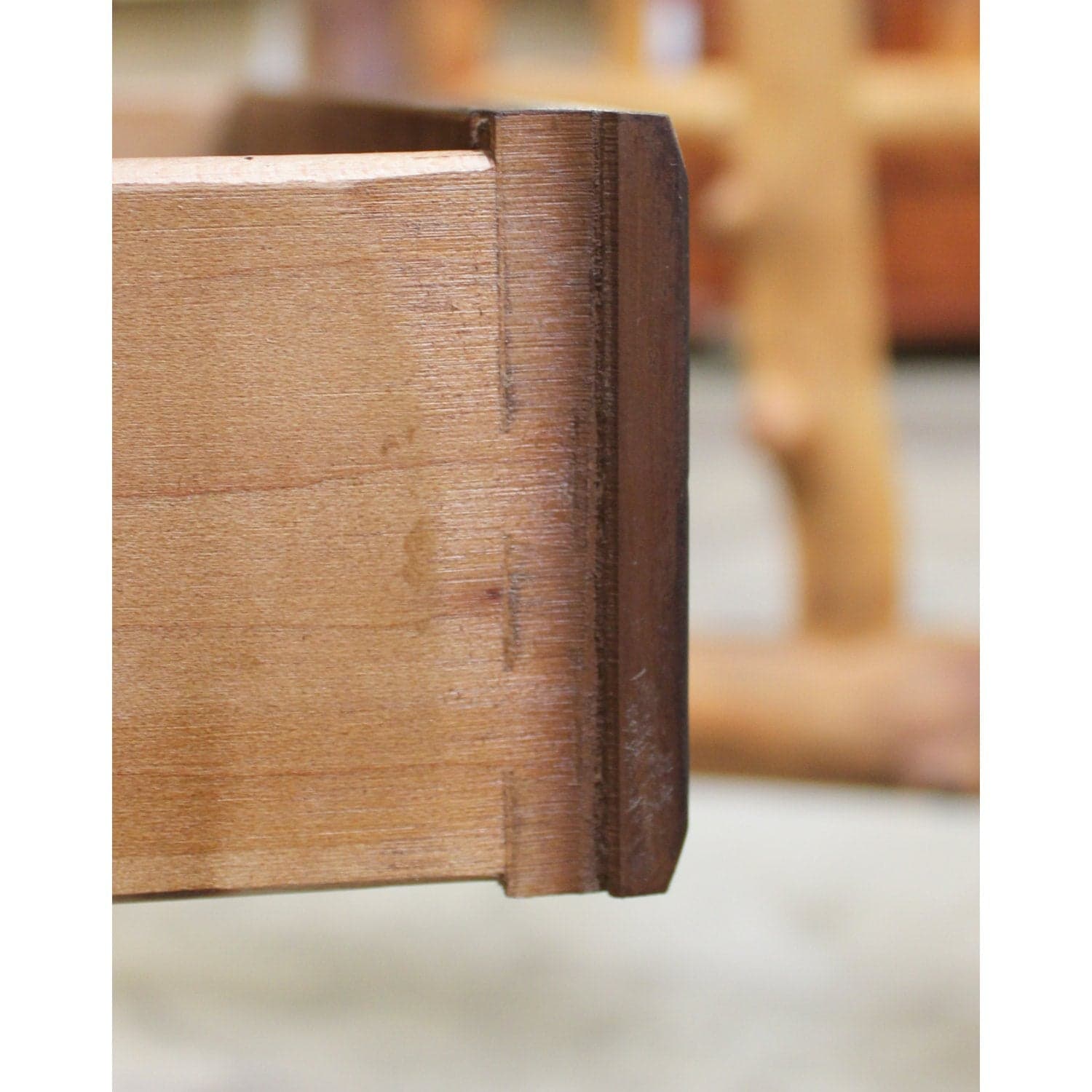 Century Craftsman Style Nightstand w/Cabinet - Dark Finish - Thumbnail 5