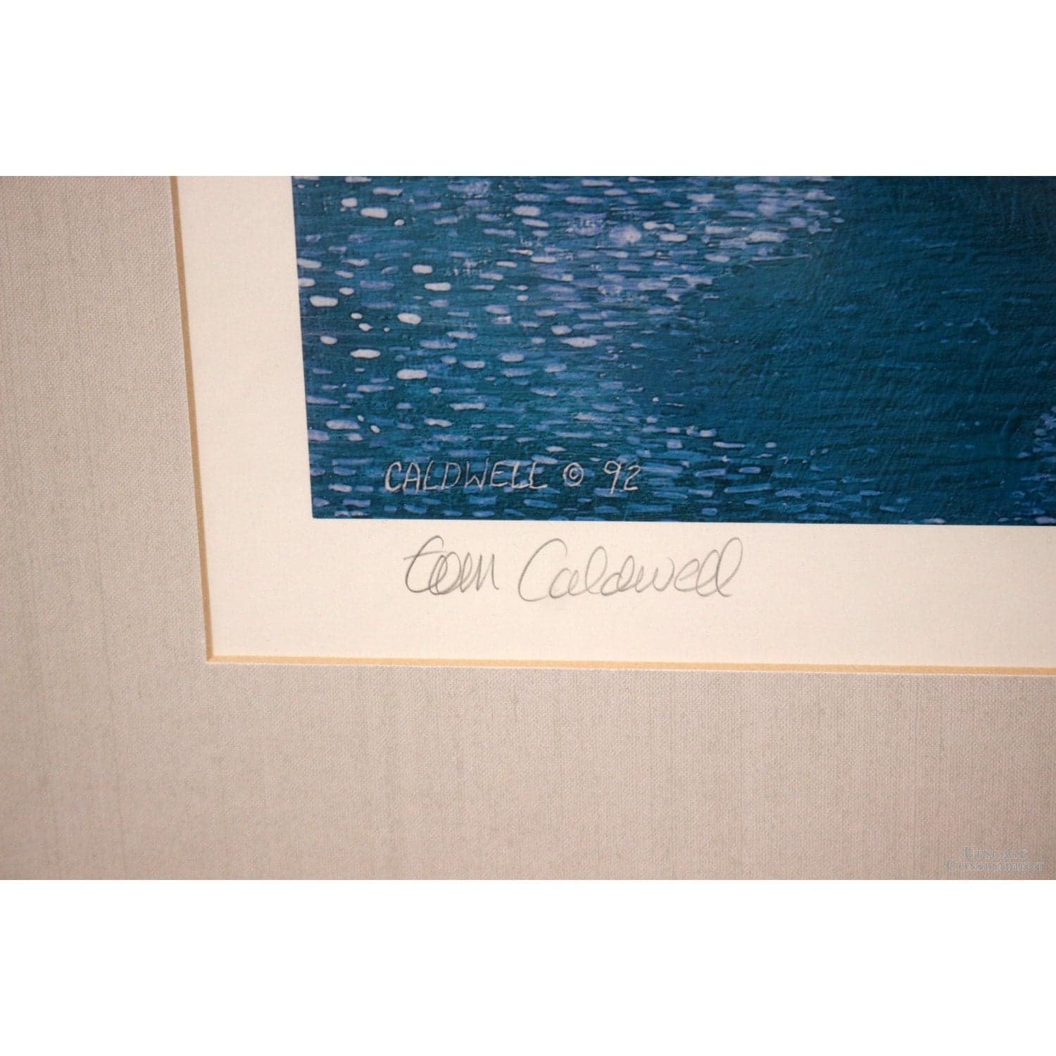 Tom Caldwell Signed Limited Edition Print 'Azay le Rideau' - Thumbnail 5