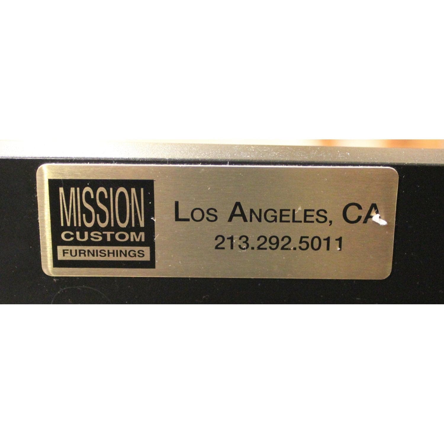 Mission Custom Furnishings Greek Key Writing Desk - Two-Tone - Thumbnail 6