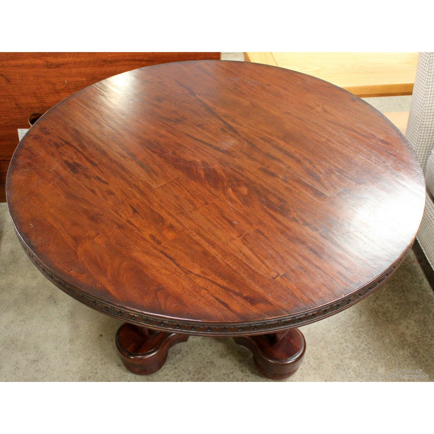 'Barroco' Coffee Table - Mahogany - Thumbnail 3
