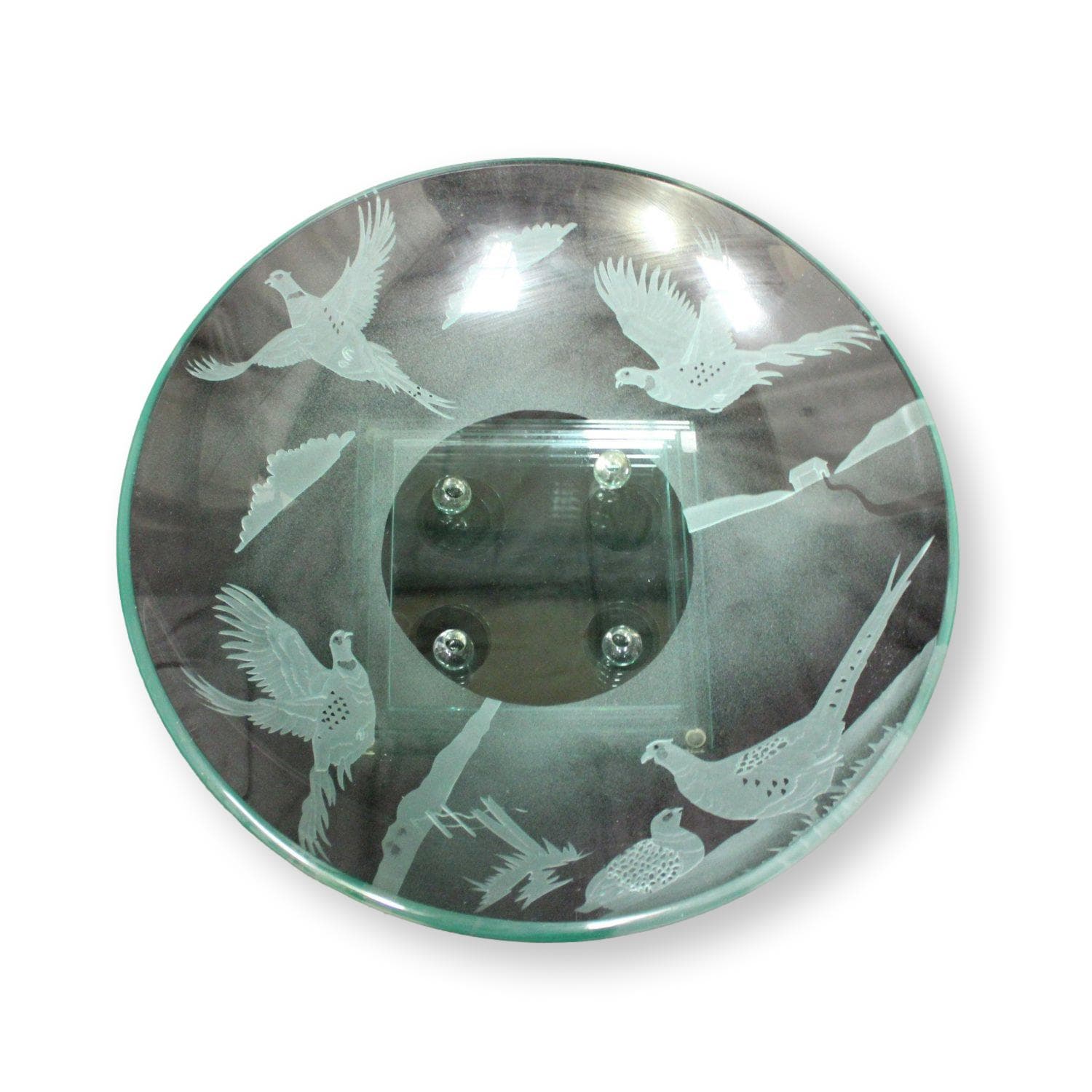 Etched Pedestal Bowl - Thumbnail 2