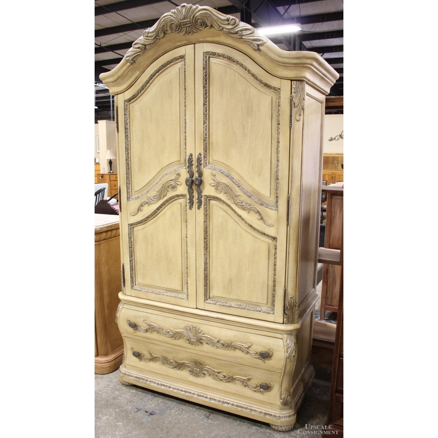 Schnadig Multi-Purpose Armoire - Cream - Thumbnail 2