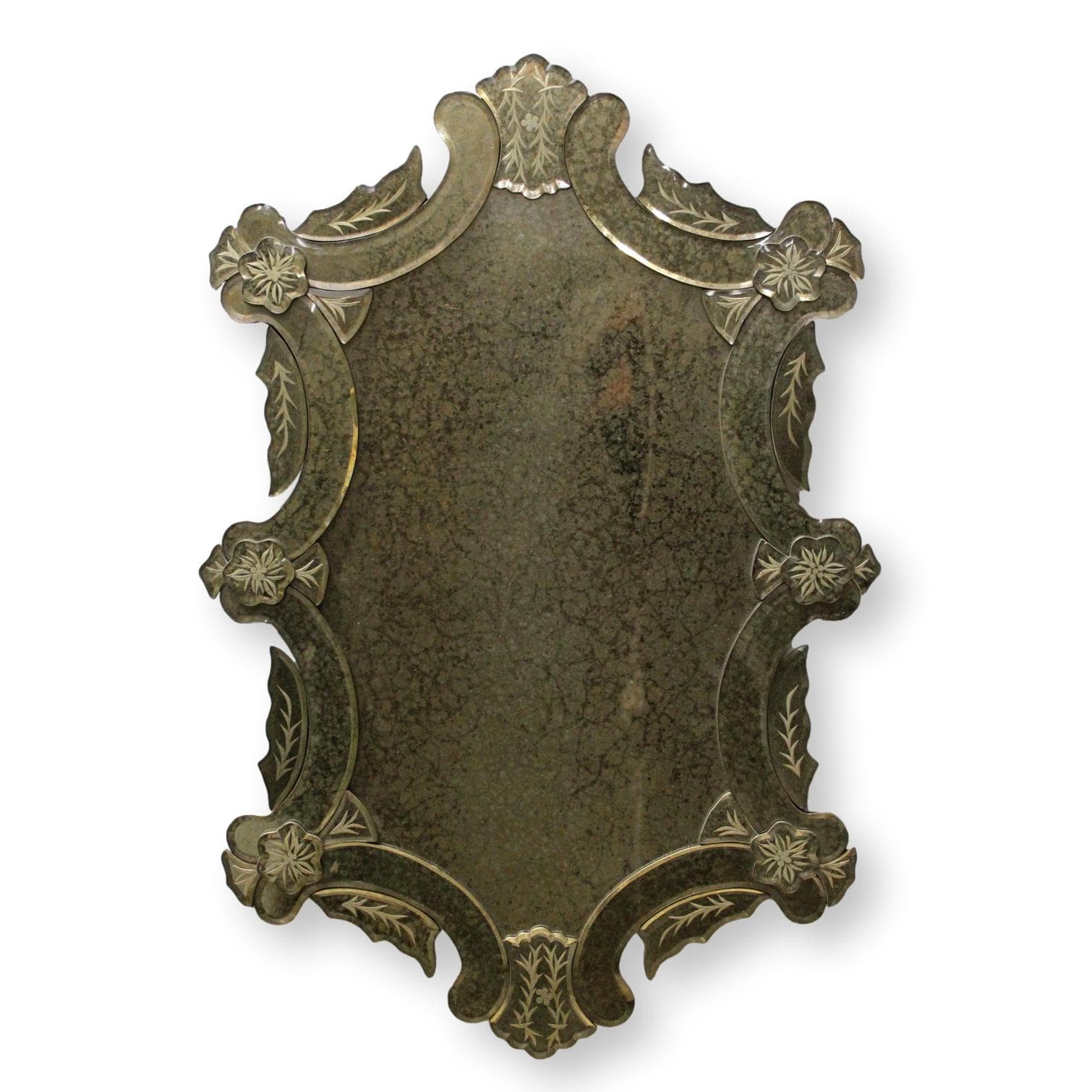 Uttermost Italian Style Antiqued Mirror - Image 1