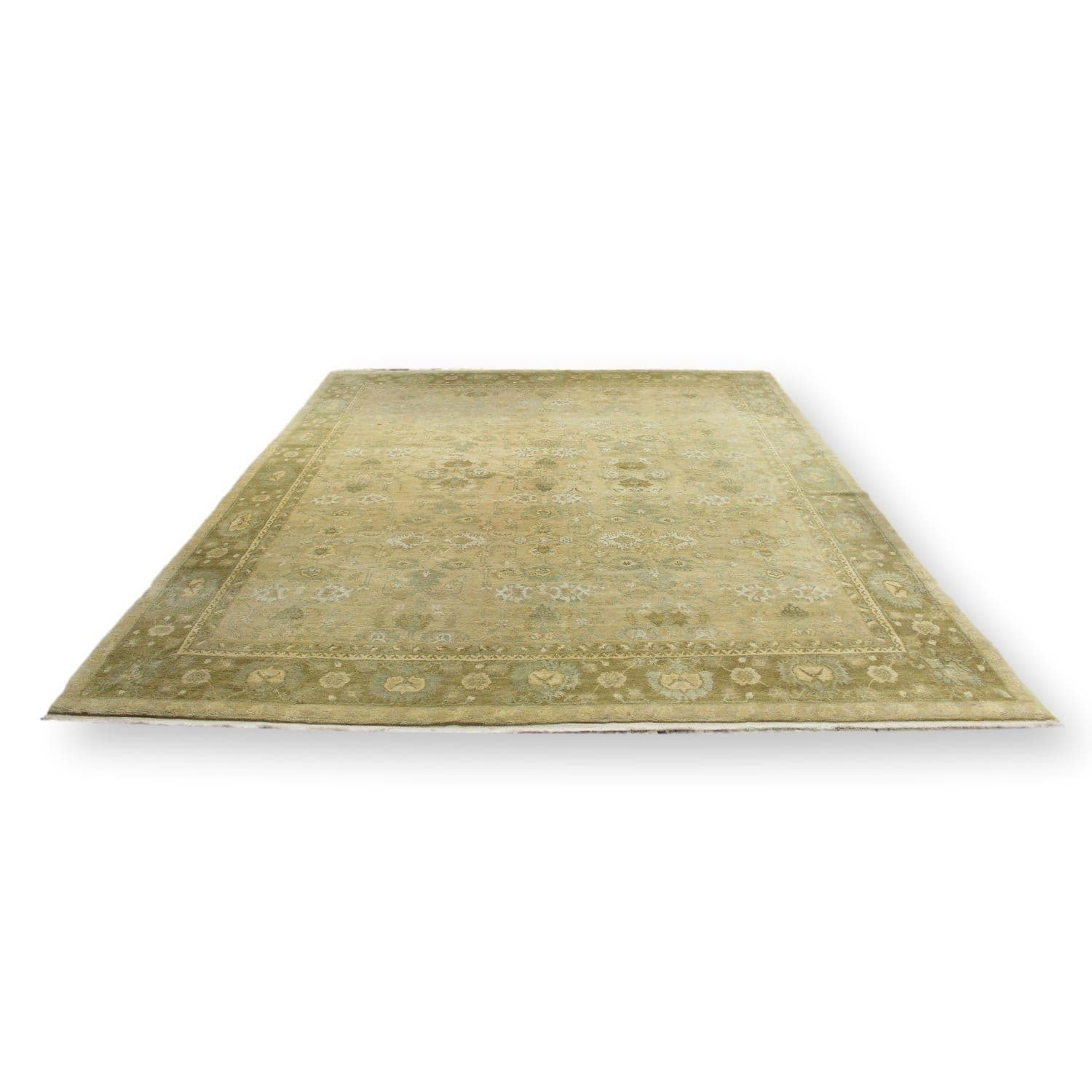 Tufenkian 9x12 Hand-Tied Rug & Pad - Image 1