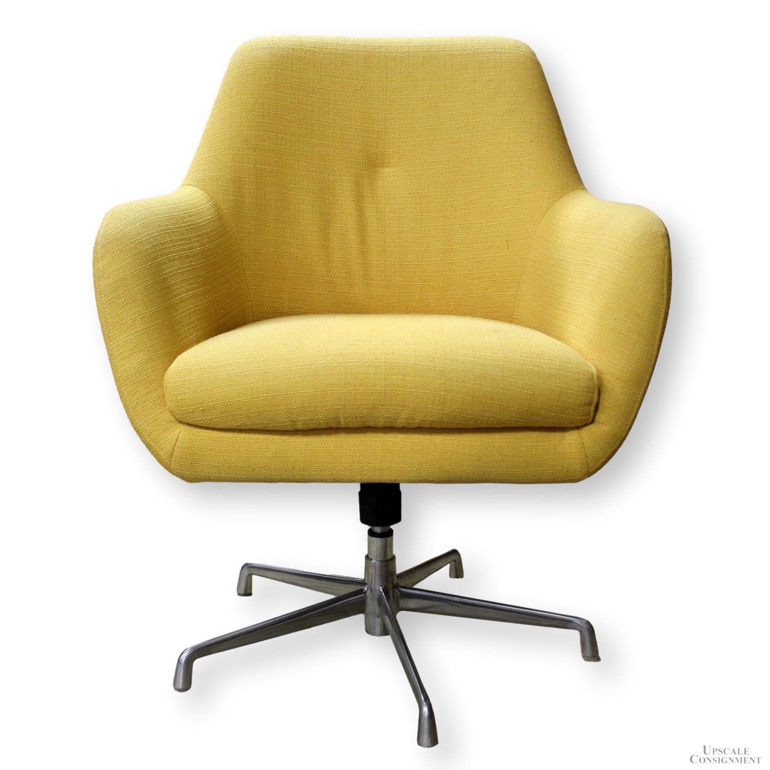 World Market Yellow Office Chair - Yellow - Image 1