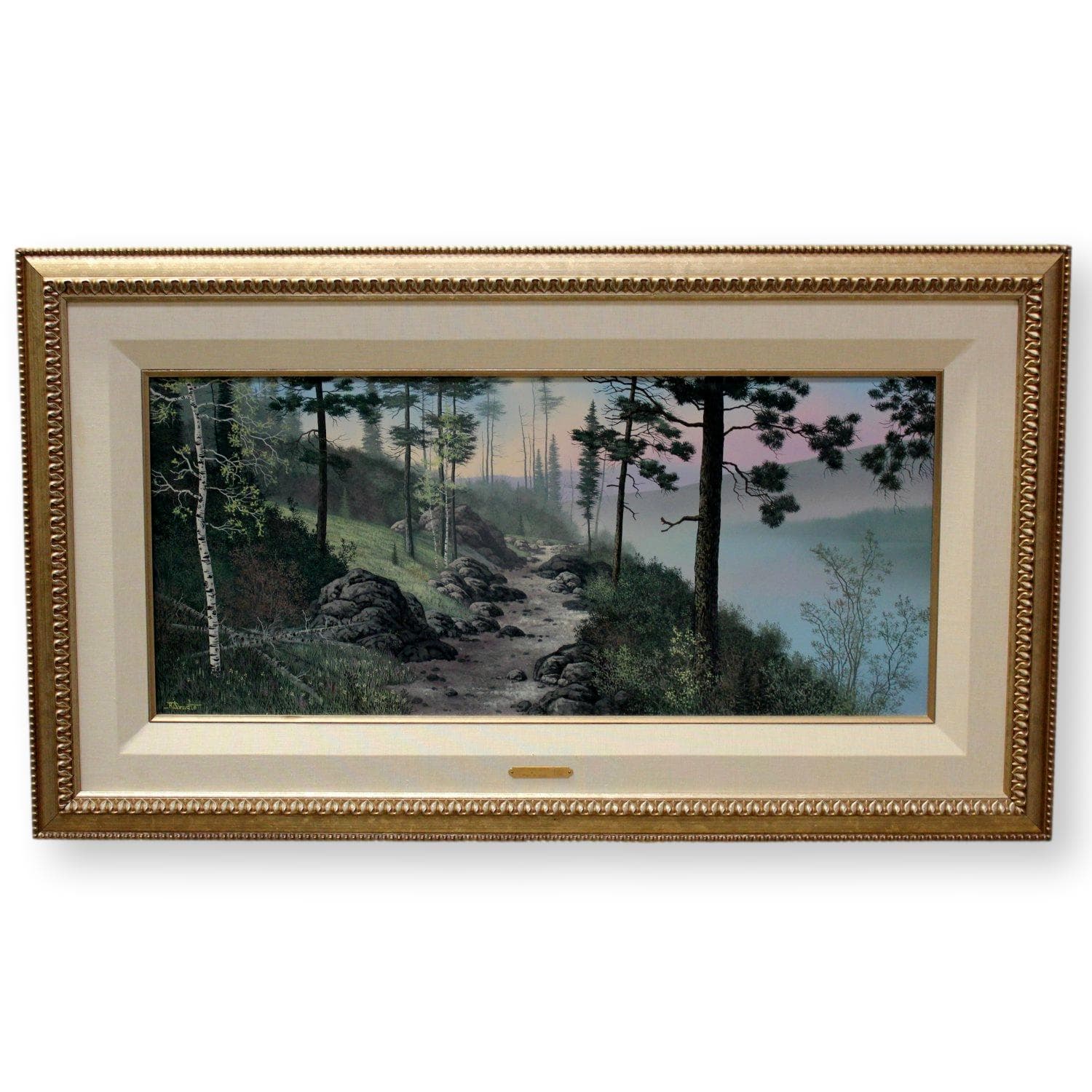 Artwork "The Trail Above" by Roger D Arndt - Image 1