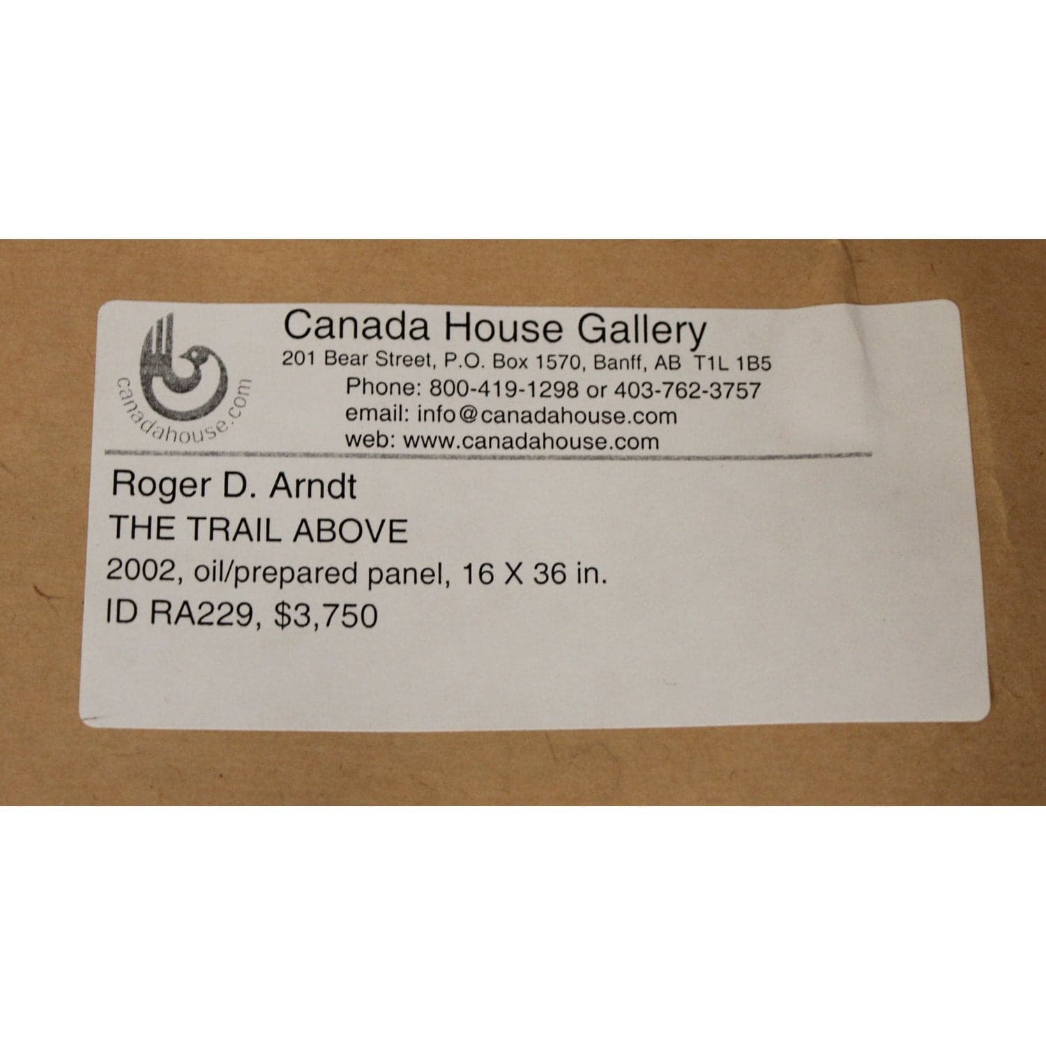 Artwork "The Trail Above" by Roger D Arndt - Thumbnail 6