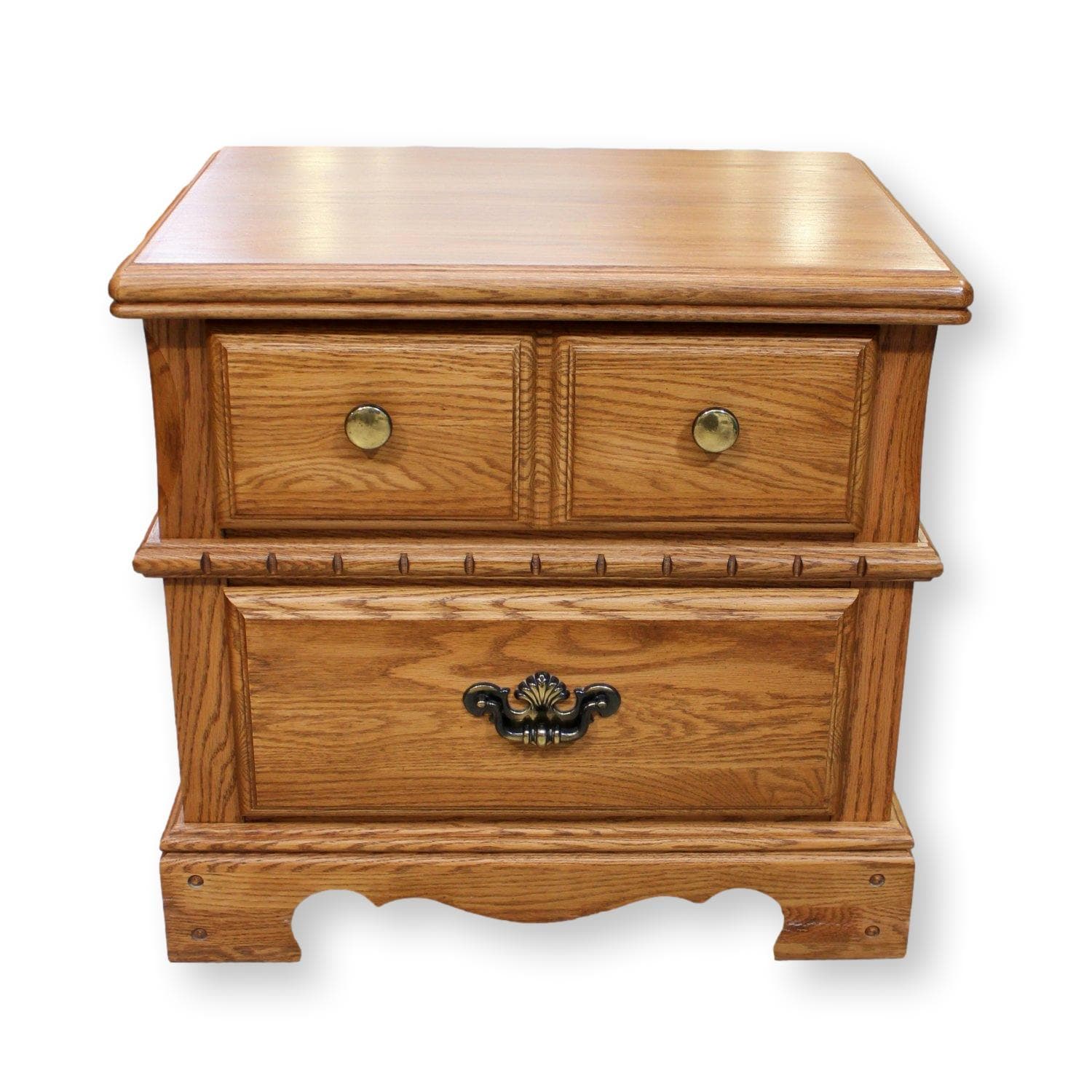 Palliser Furniture Golden Oak Nightstand - Image 1