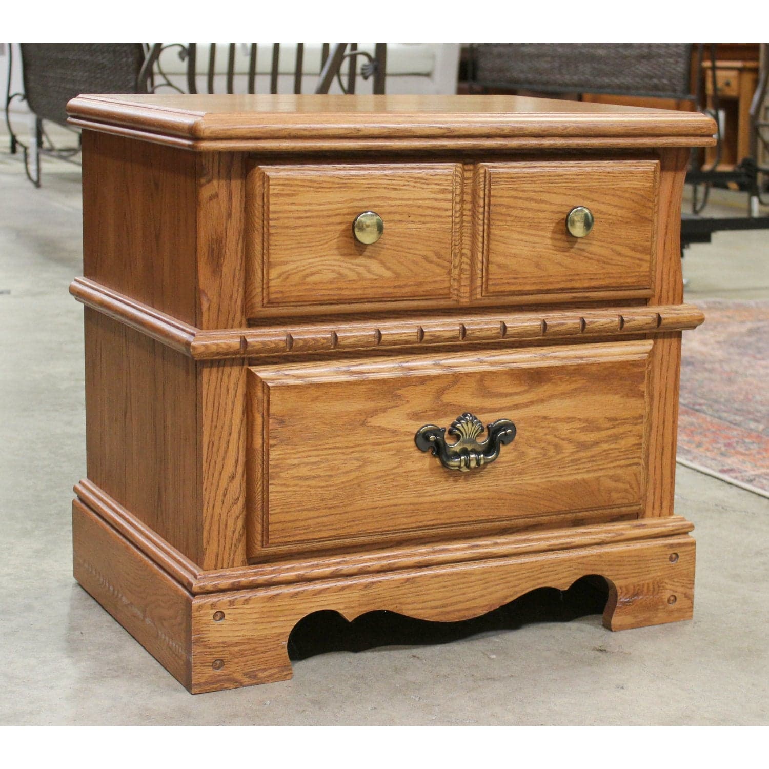 Palliser Furniture Golden Oak Nightstand - Thumbnail 2