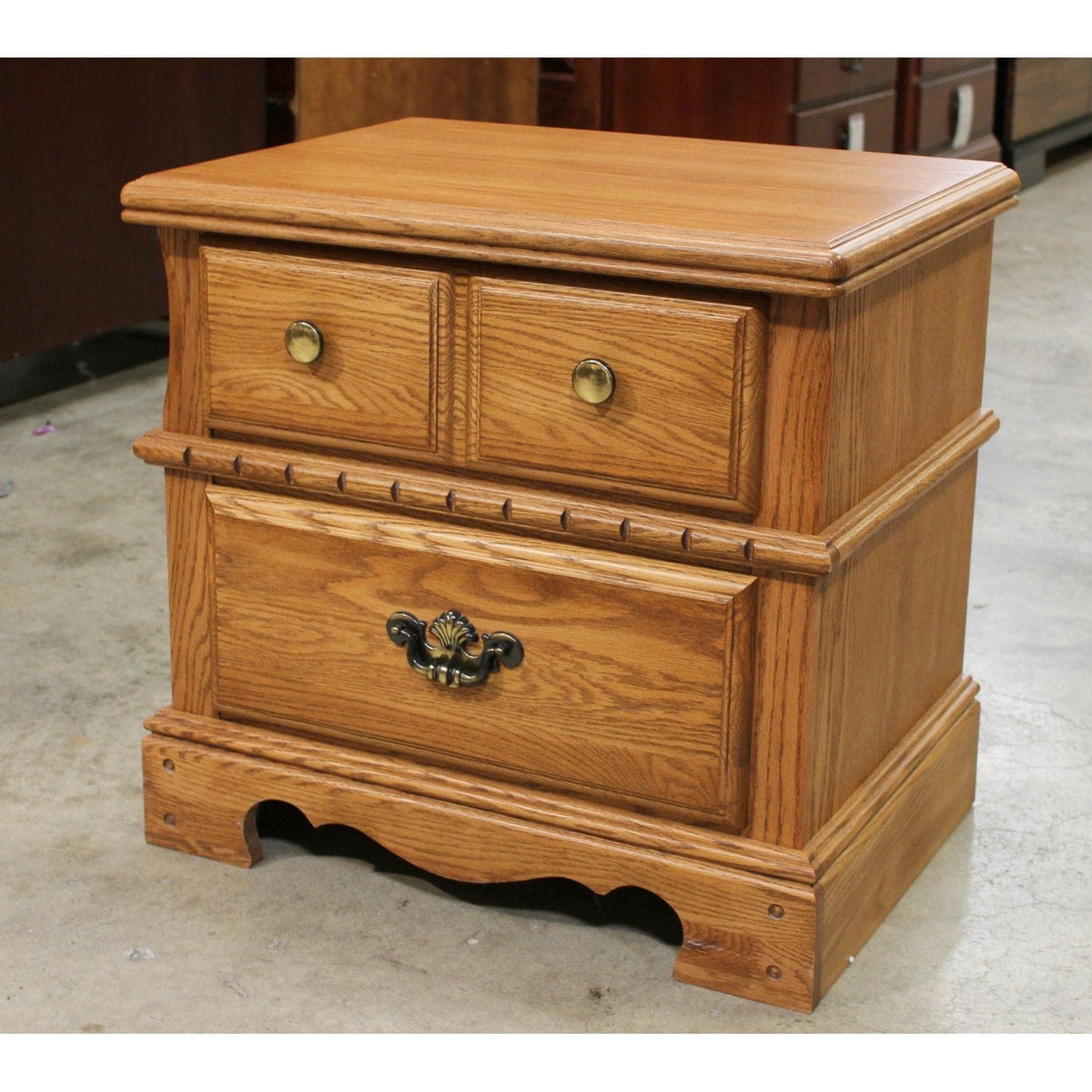 Palliser Furniture Golden Oak Nightstand - Thumbnail 3