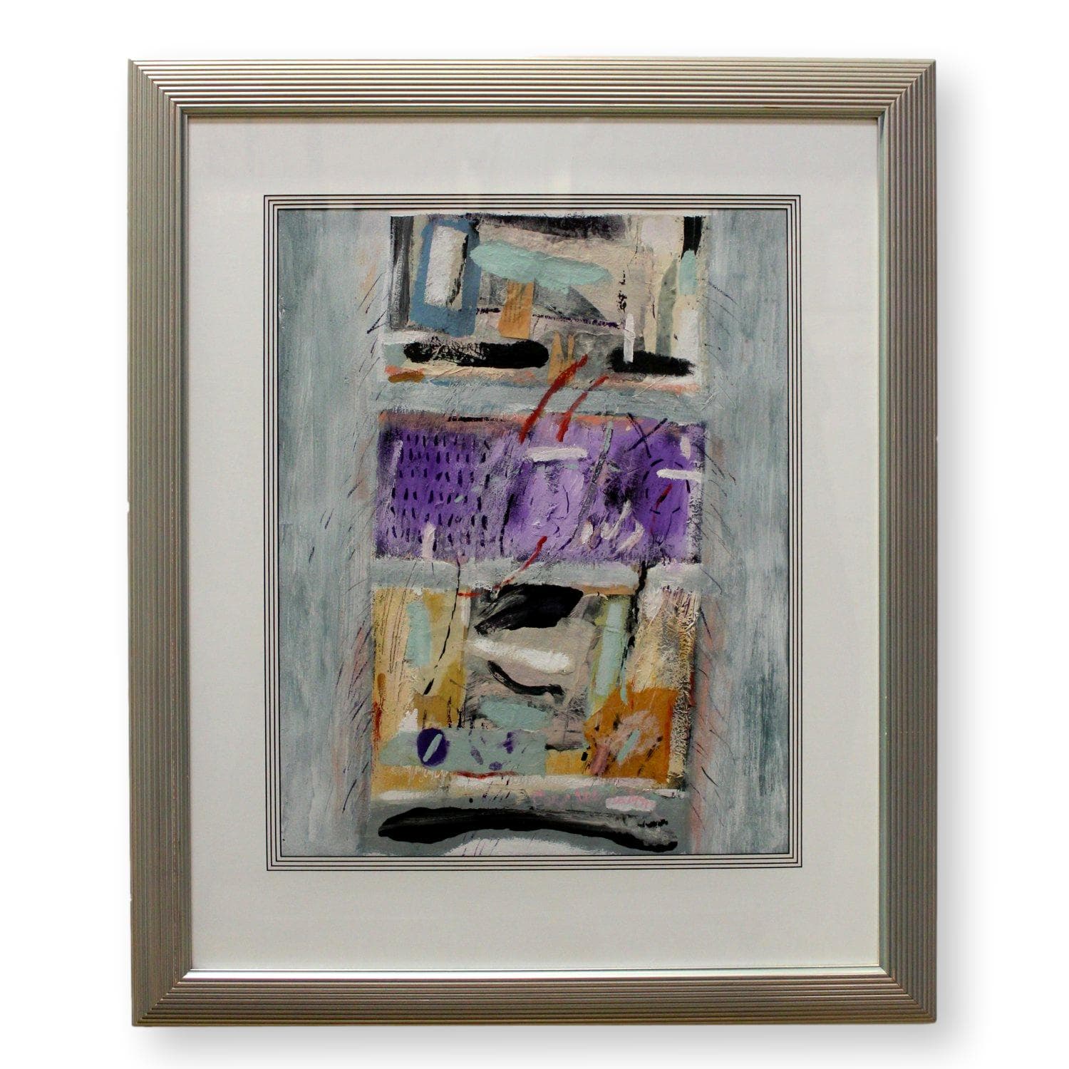 Framed Original Mixed-Media Artwork by Earl Hamilton - Image 1