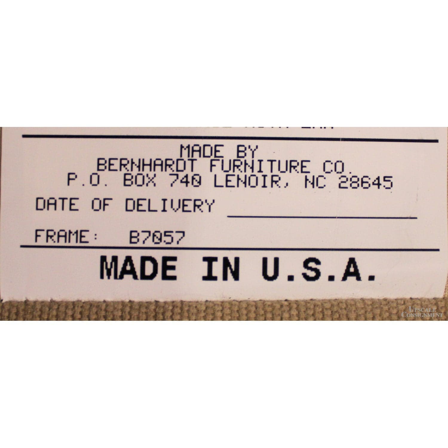 Bernhardt Tan Down Wrapped Sofa - Tan - Thumbnail 3